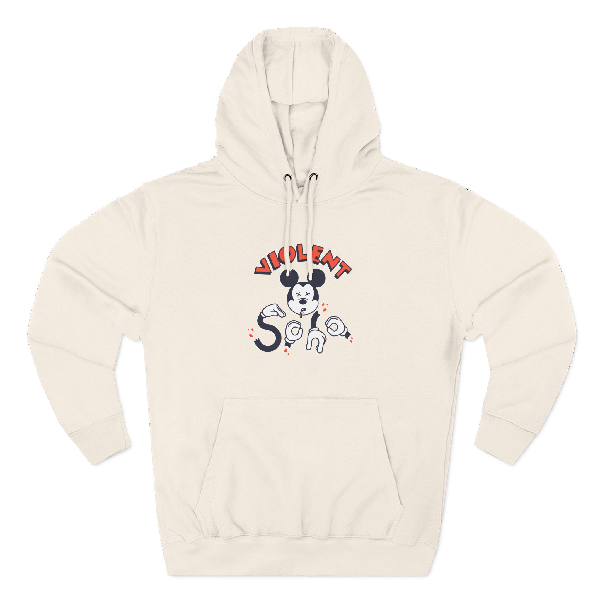 Violent Soho Dead Mouse Three-Panel Fleece Hoodie - Image 7