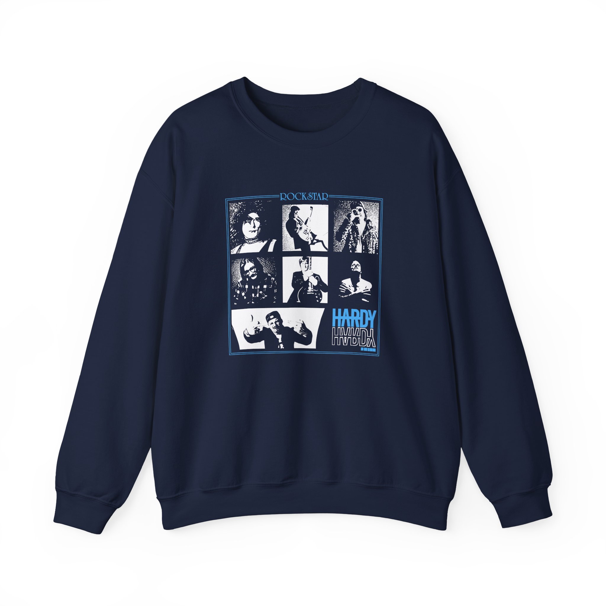 Hd Rockstar Unisex Heavy Blend™ Crewneck Sweatshirt - Image 7