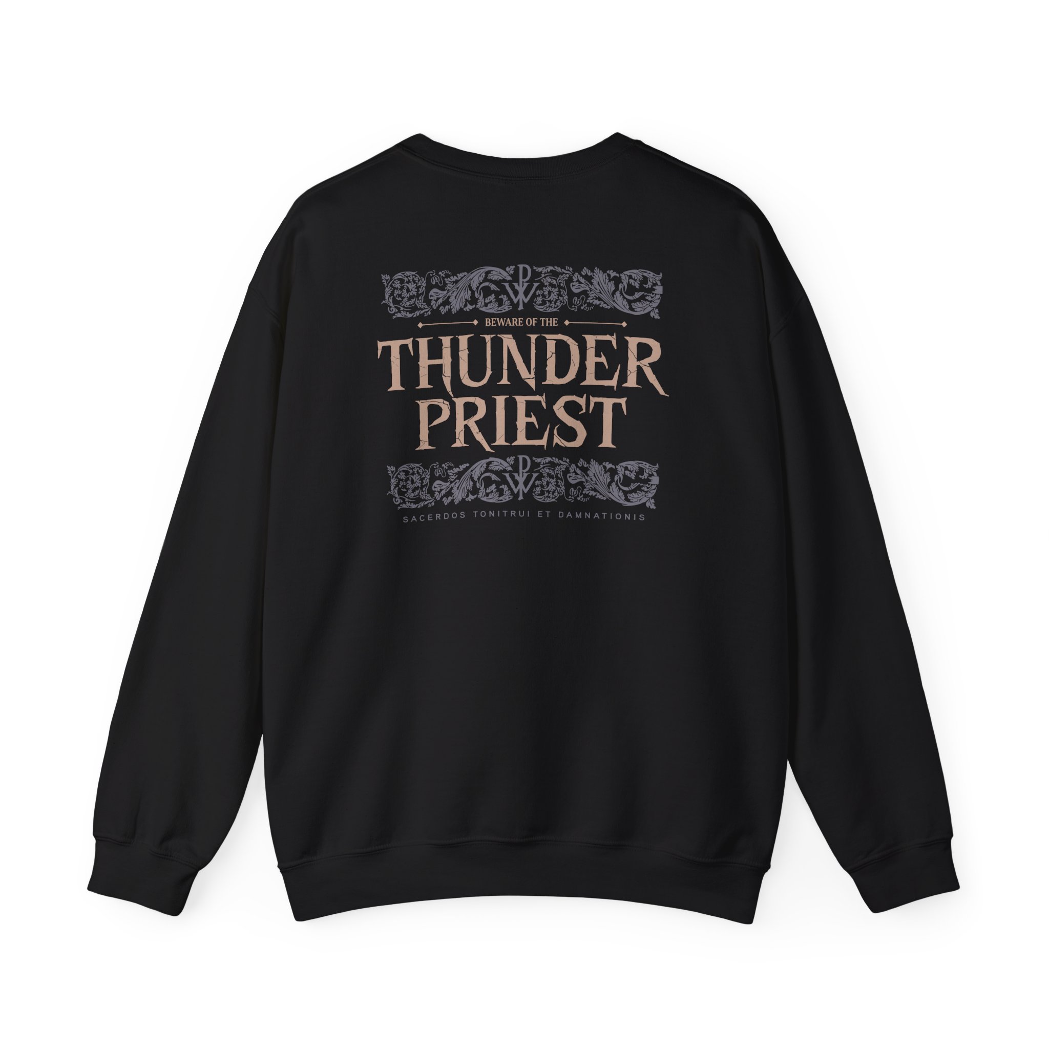 Powerwolf Thunderpriest Unisex Heavy Blend™ Crewneck Sweatshirt - Image 2