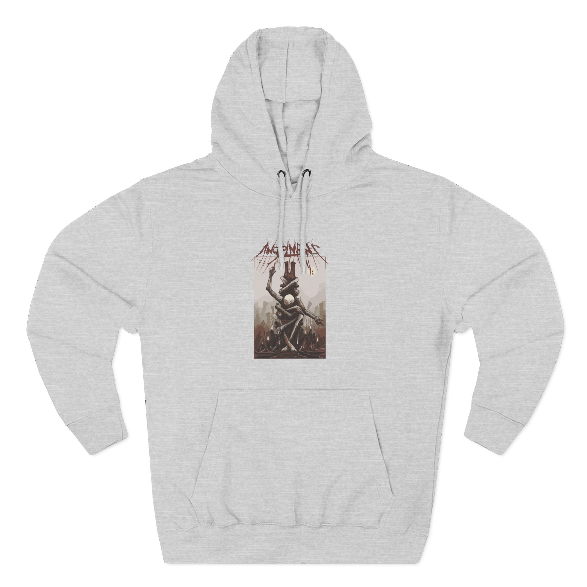Angelmaker Exit Signs Three-Panel Fleece Hoodie - Image 3