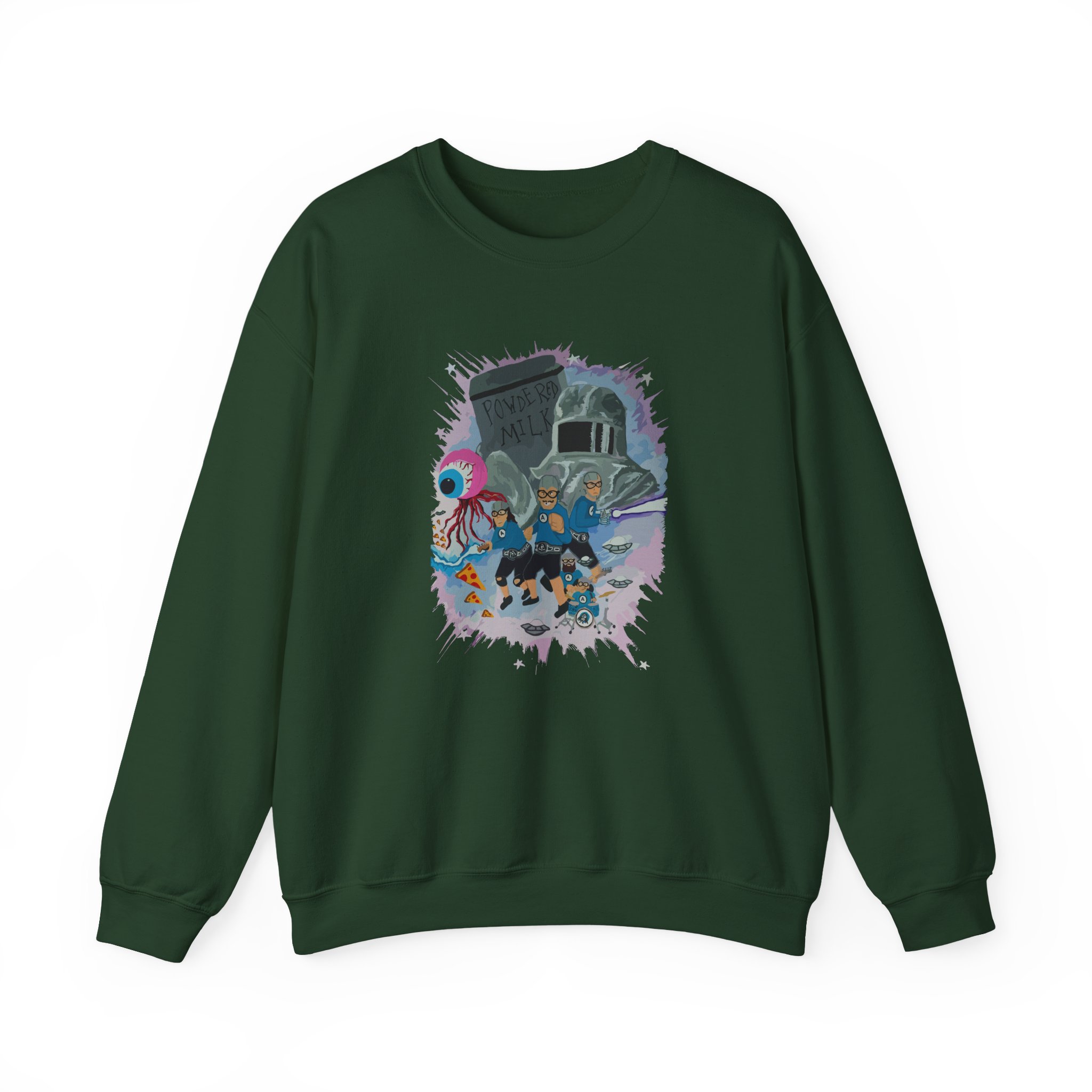 The Aquabats Legendary! Unisex Heavy Blend™ Crewneck Sweatshirt - Image 7