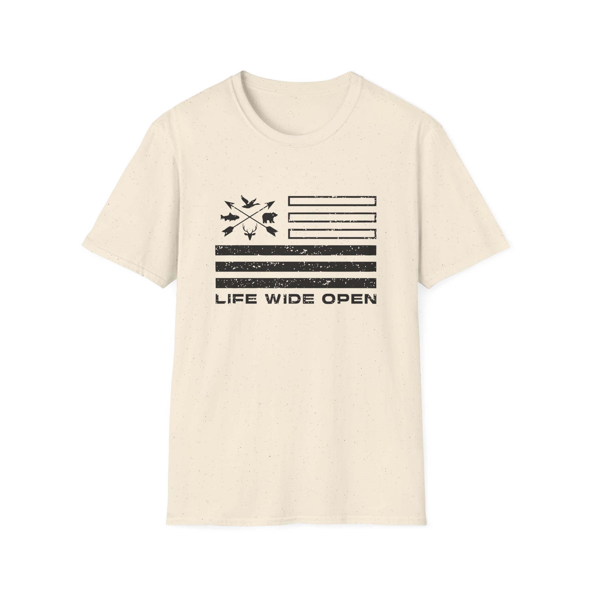 Cboystv Freedom Outdoors Unisex Softstyle T-Shirt - Image 9