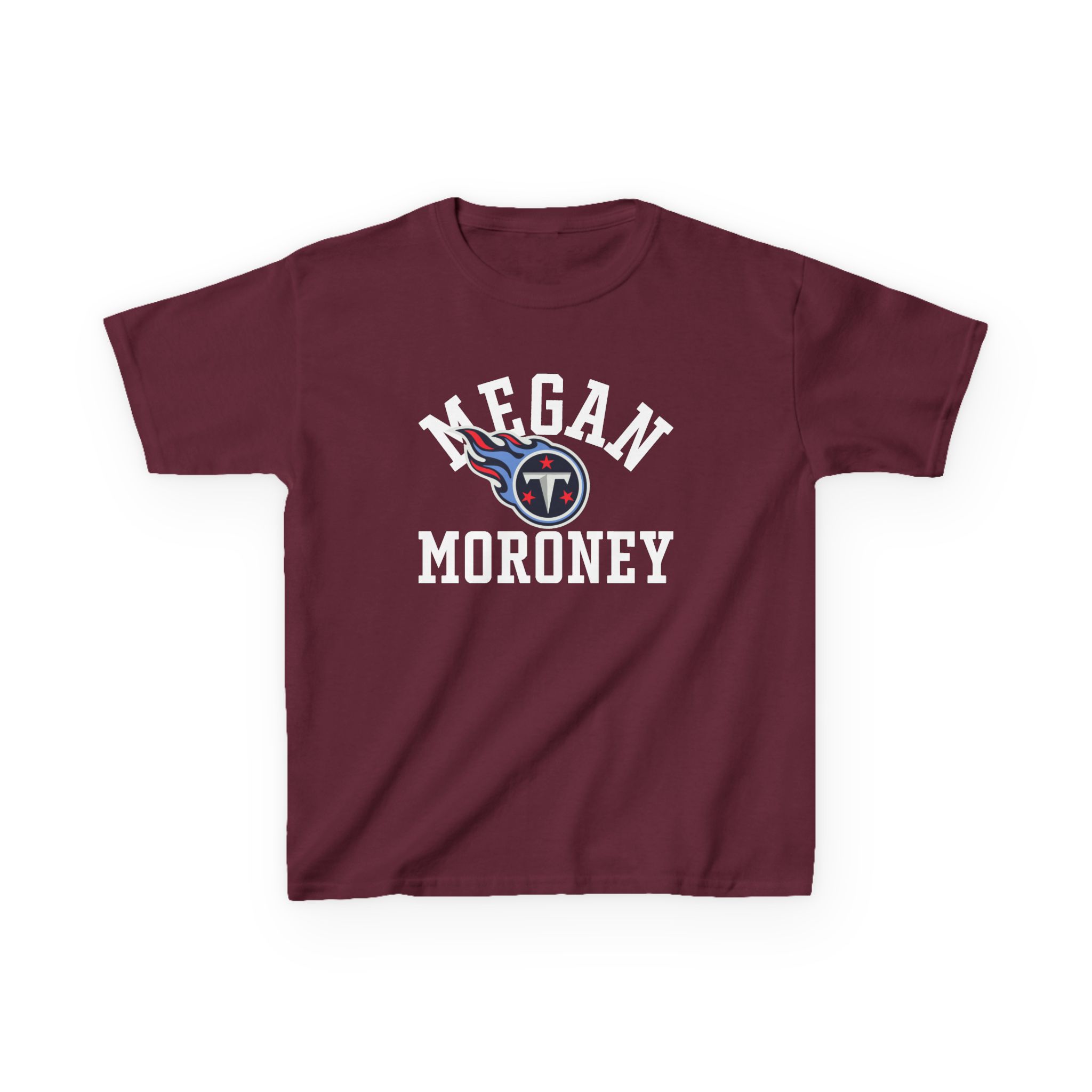 Megan Moroney Titans Varsity Kids Heavy Cotton™ Tee - Image 3