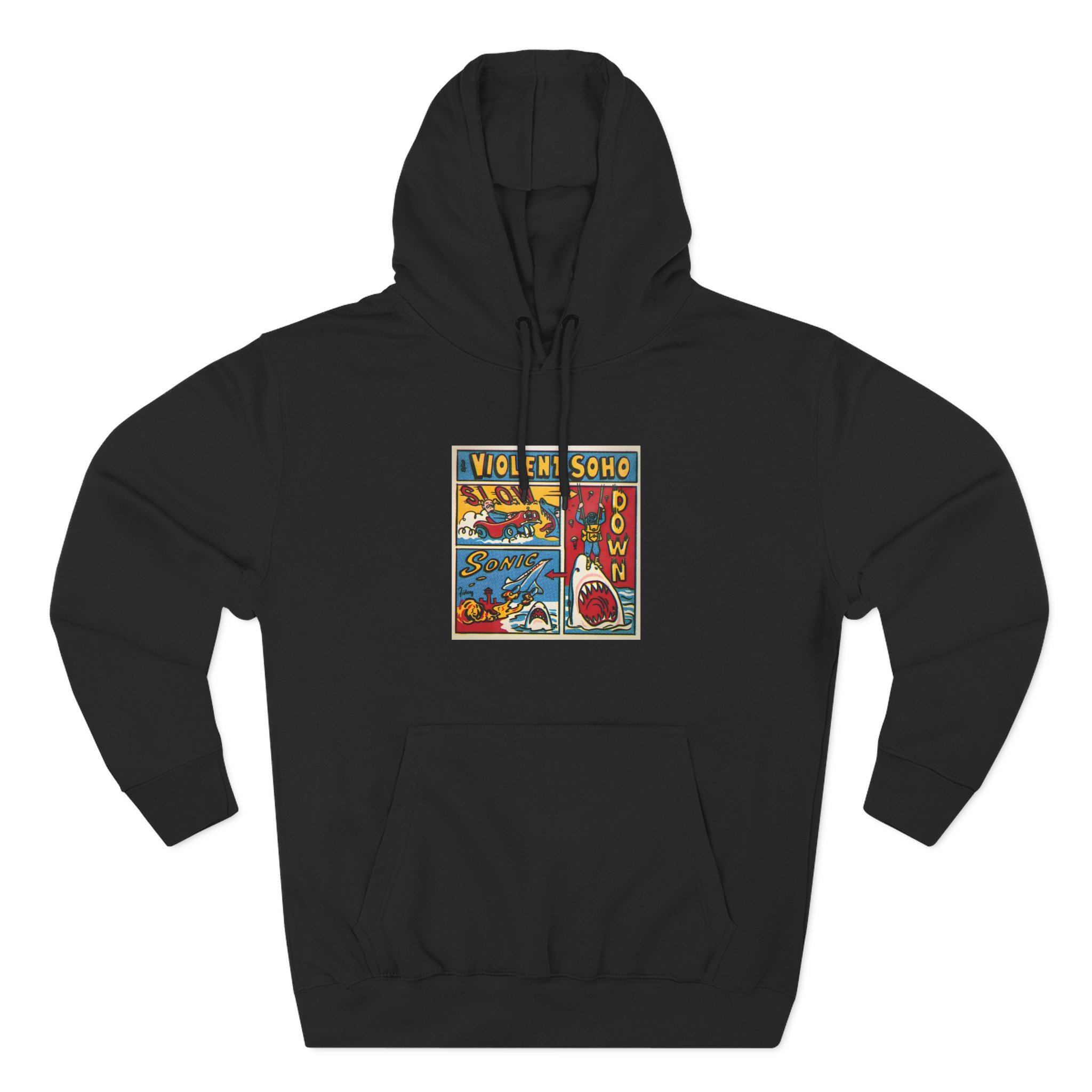 Violent Soho Slow Down Sonicv Three-Panel Fleece Hoodie - Image 3