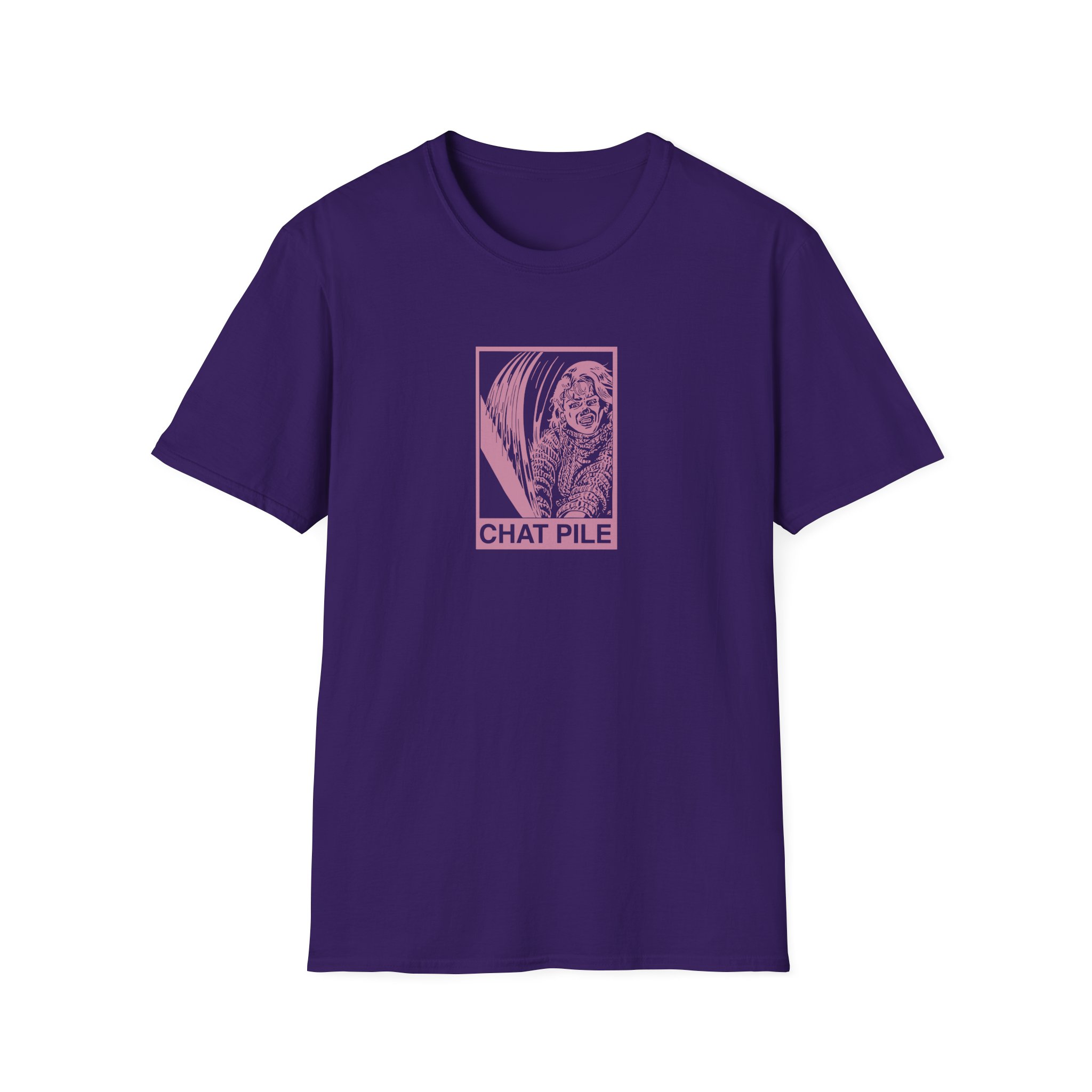 Chat Pile Pamela Unisex Softstyle T-Shirt - Image 11