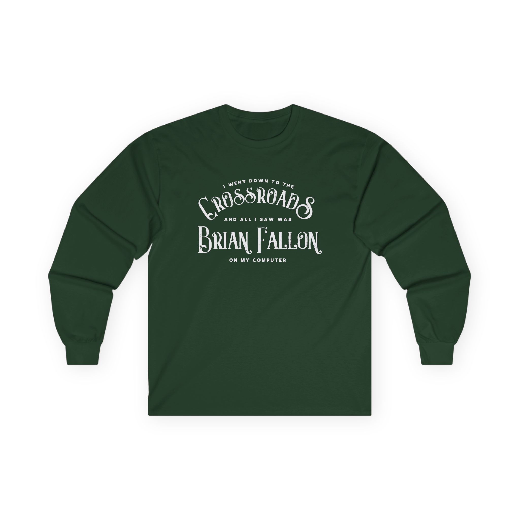 Brian Fallon Crossroads Unisex Ultra Cotton Long Sleeve Tee - Image 7