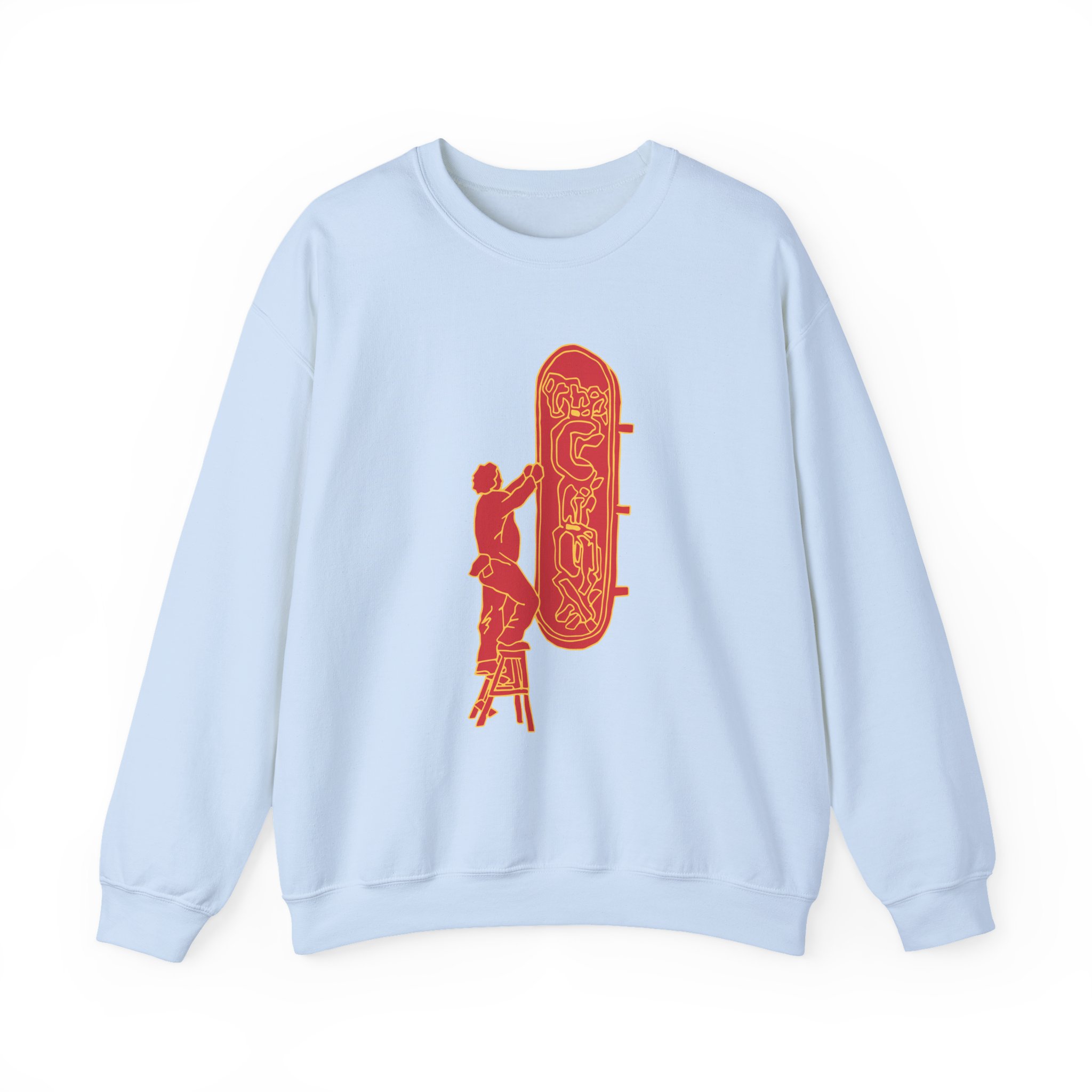 Djo The Crux Sign Unisex Heavy Blend™ Crewneck Sweatshirt - Image 7