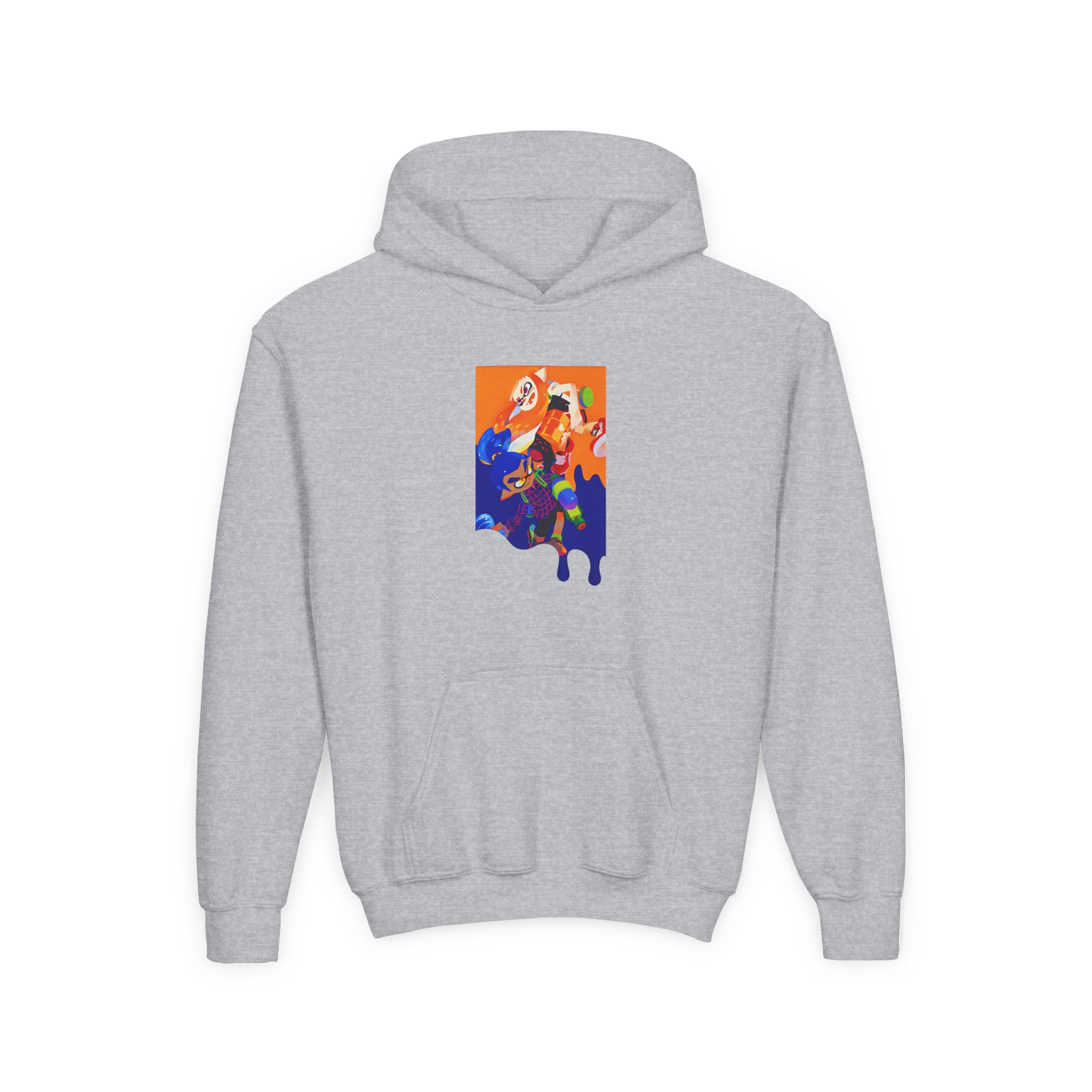 NTD INK YOU UP Youth Heavy Blend Hooded Sweatshirt - Image 3