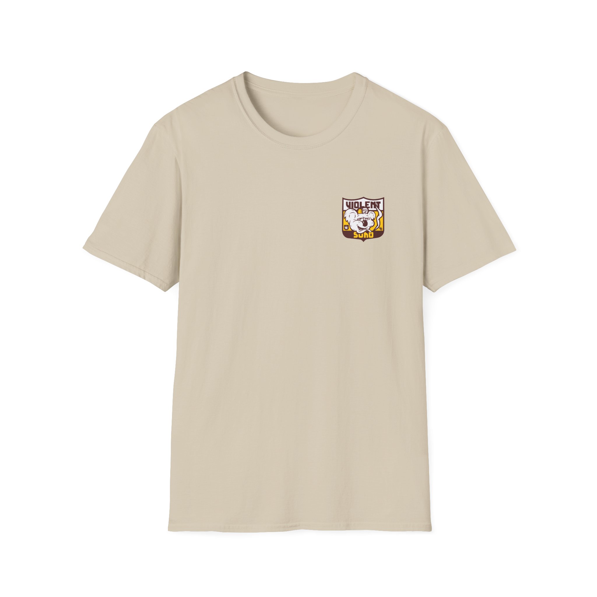 Violent Soho Brisbane Bears Unisex Softstyle T-Shirt - Image 5
