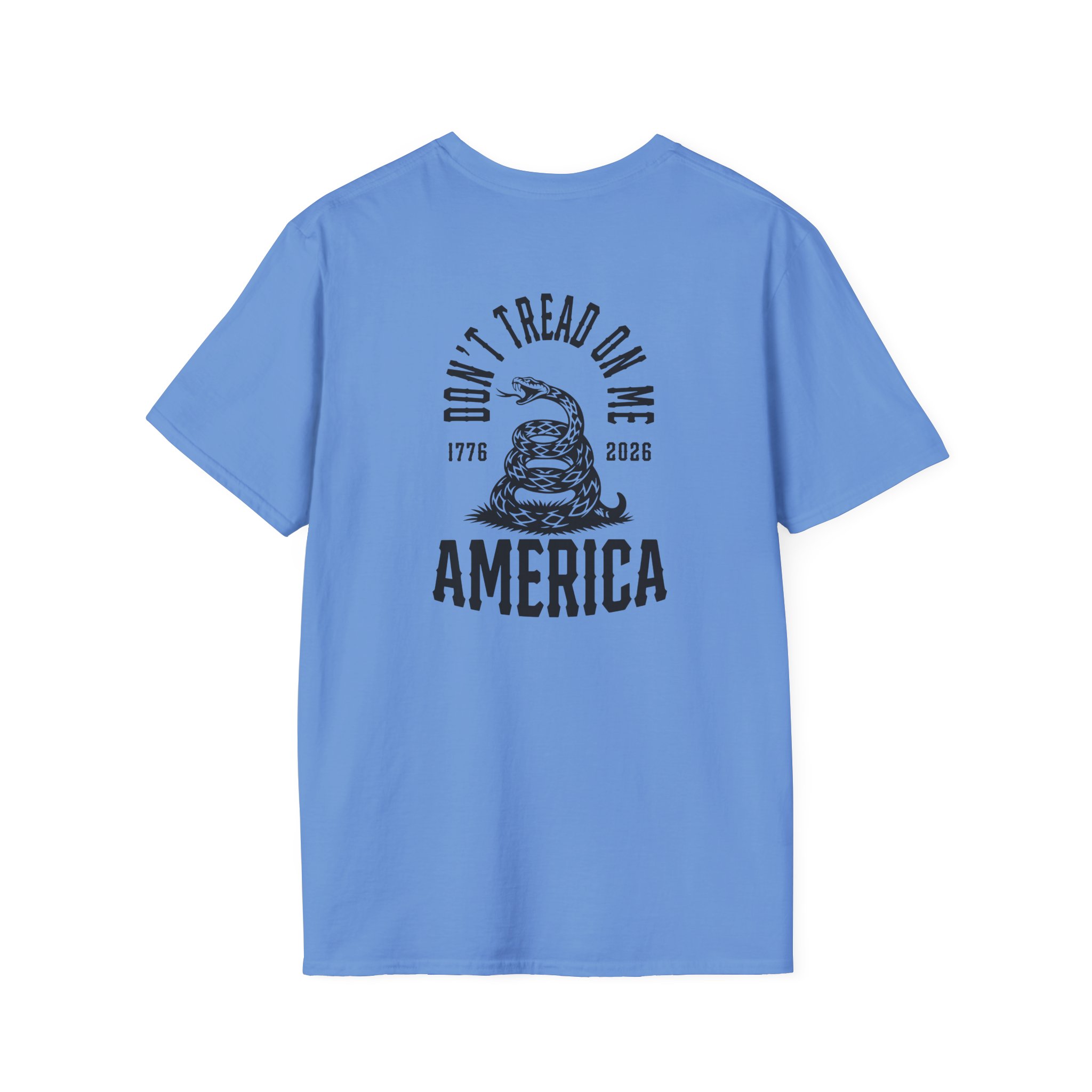 Valuetainment Don't Tread on Me Unisex Softstyle T-Shirt - Image 24