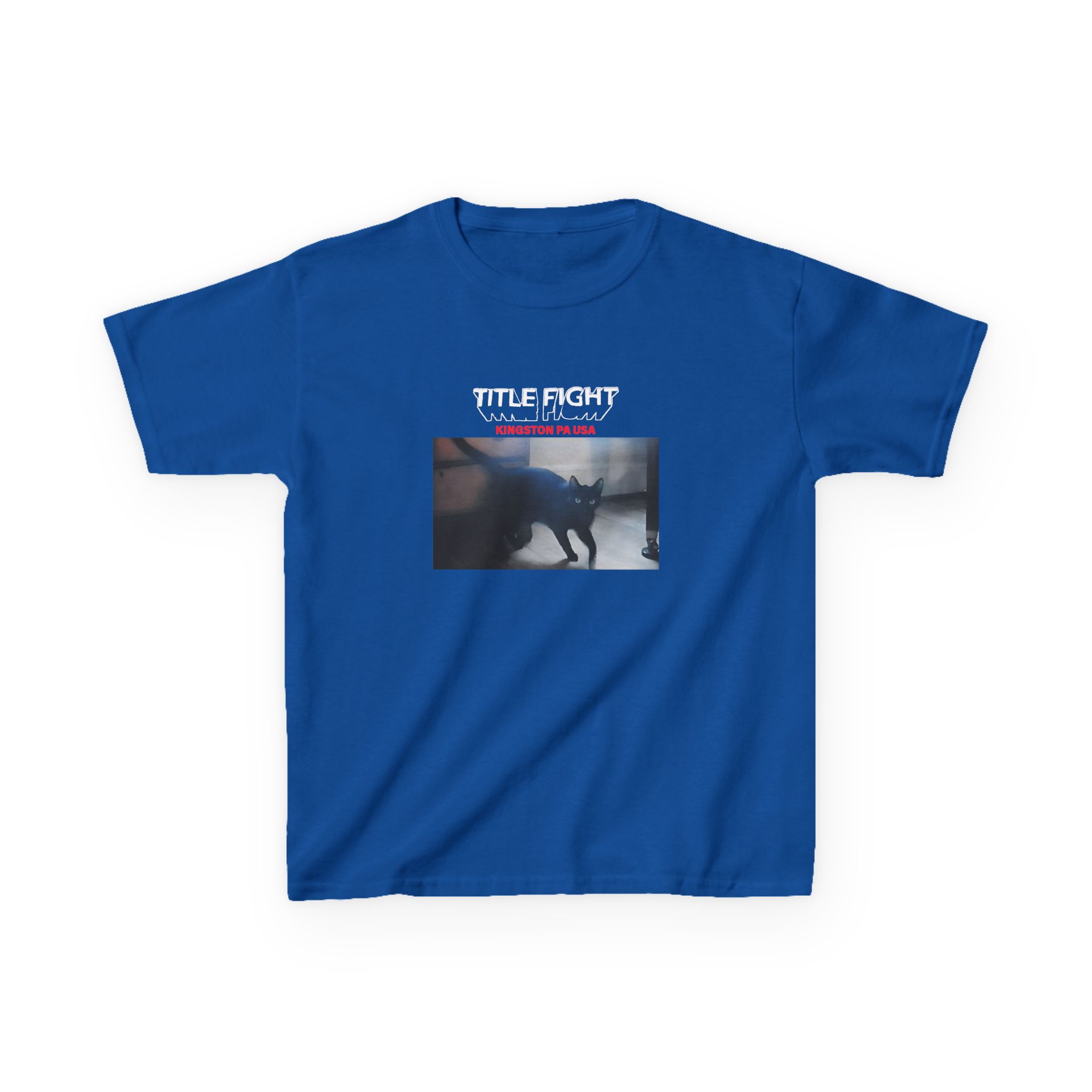 Kids Cold Cuts Title Fight Kingston Cat Heavy Cotton™ Tee - Image 11