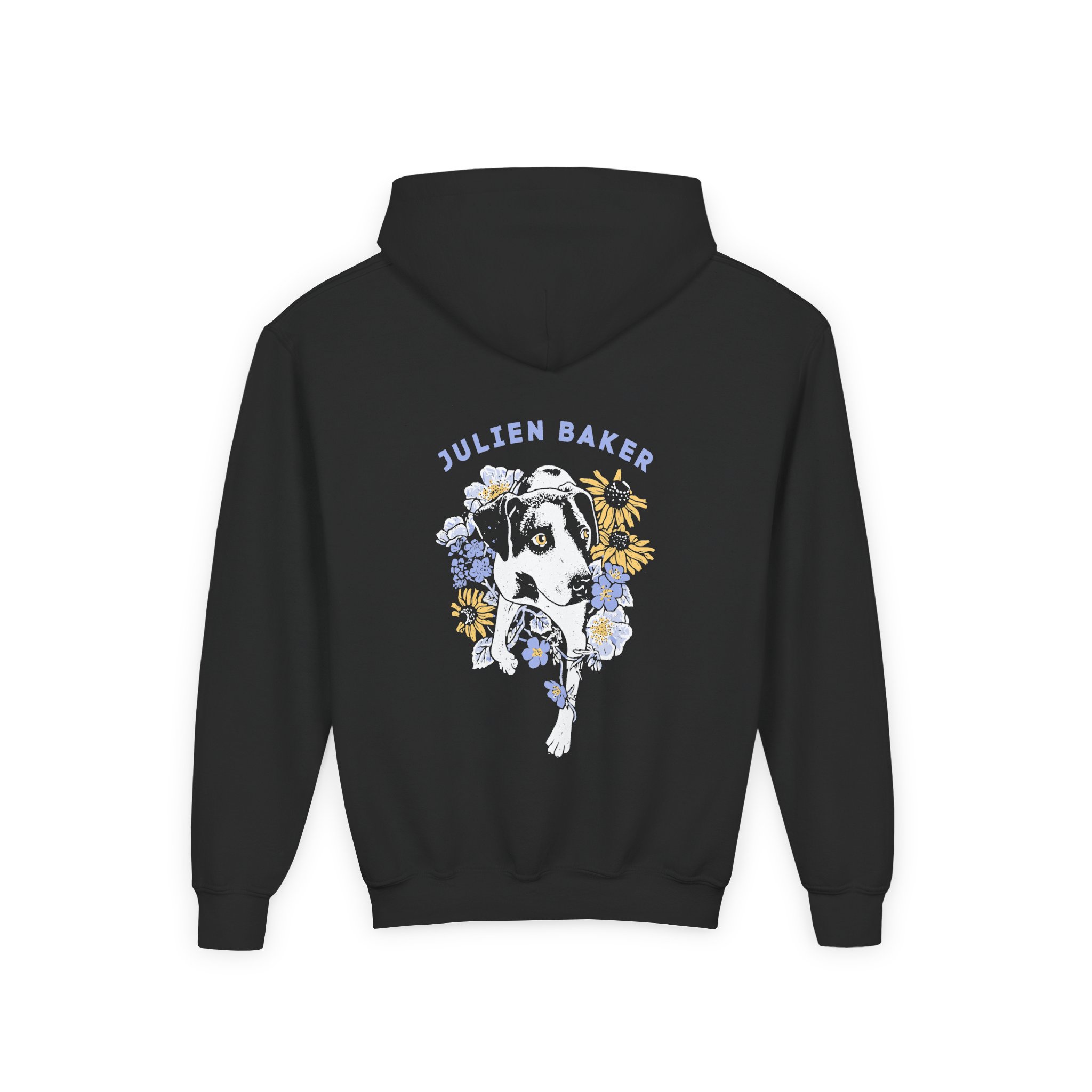 Julien Baker Youth Heavy Blend Hooded Sweatshirt - Image 2