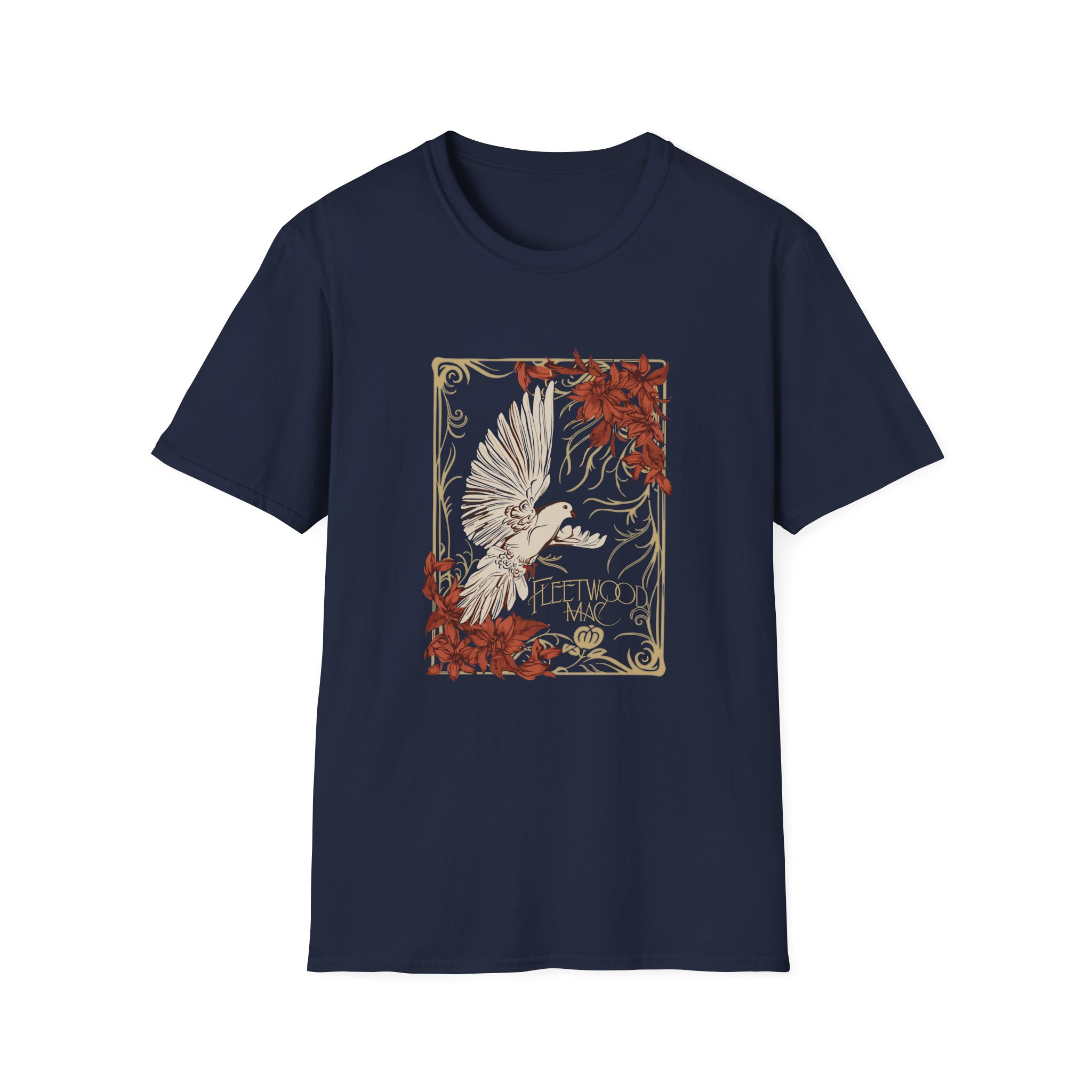 Fleetwood Mac Dove Unisex Softstyle T-Shirt - Image 7