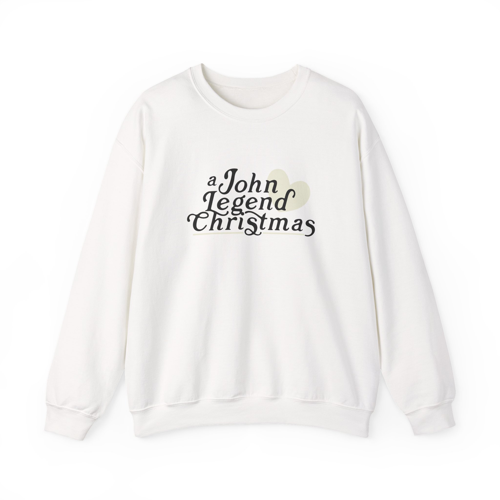 John Legend Christmas Unisex Heavy Blend™ Crewneck Sweatshirt - Image 3
