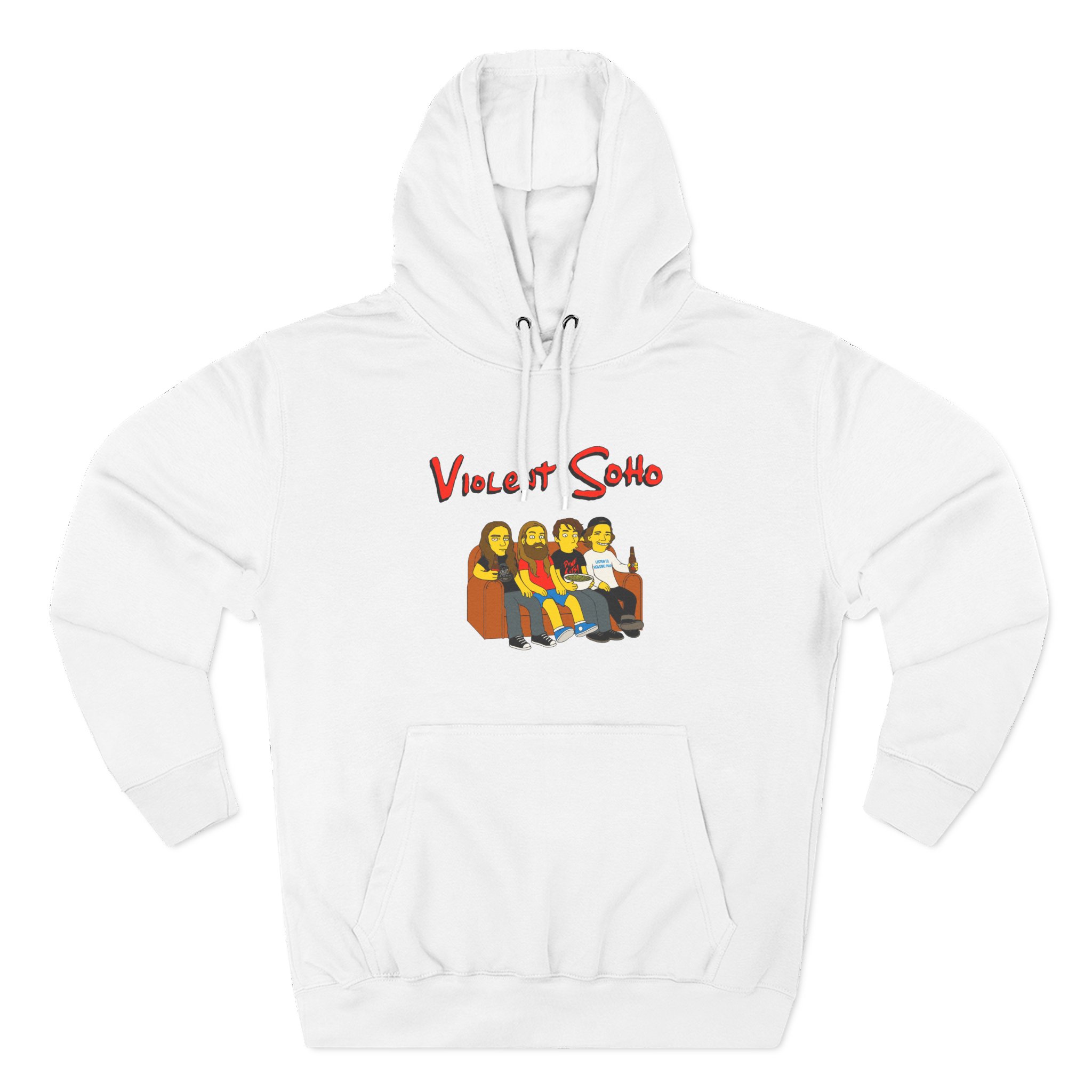 Violent Soho Springfield 4122 Three-Panel Fleece Hoodie