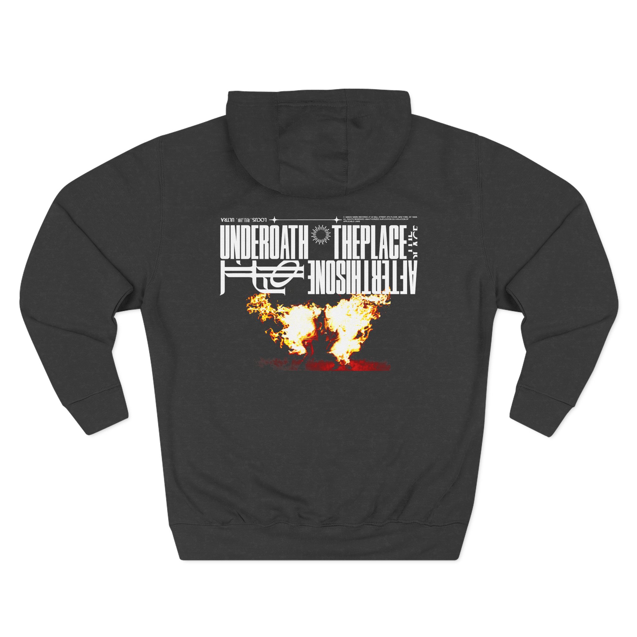 Underoath Three-Panel Fleece Hoodie - Image 4