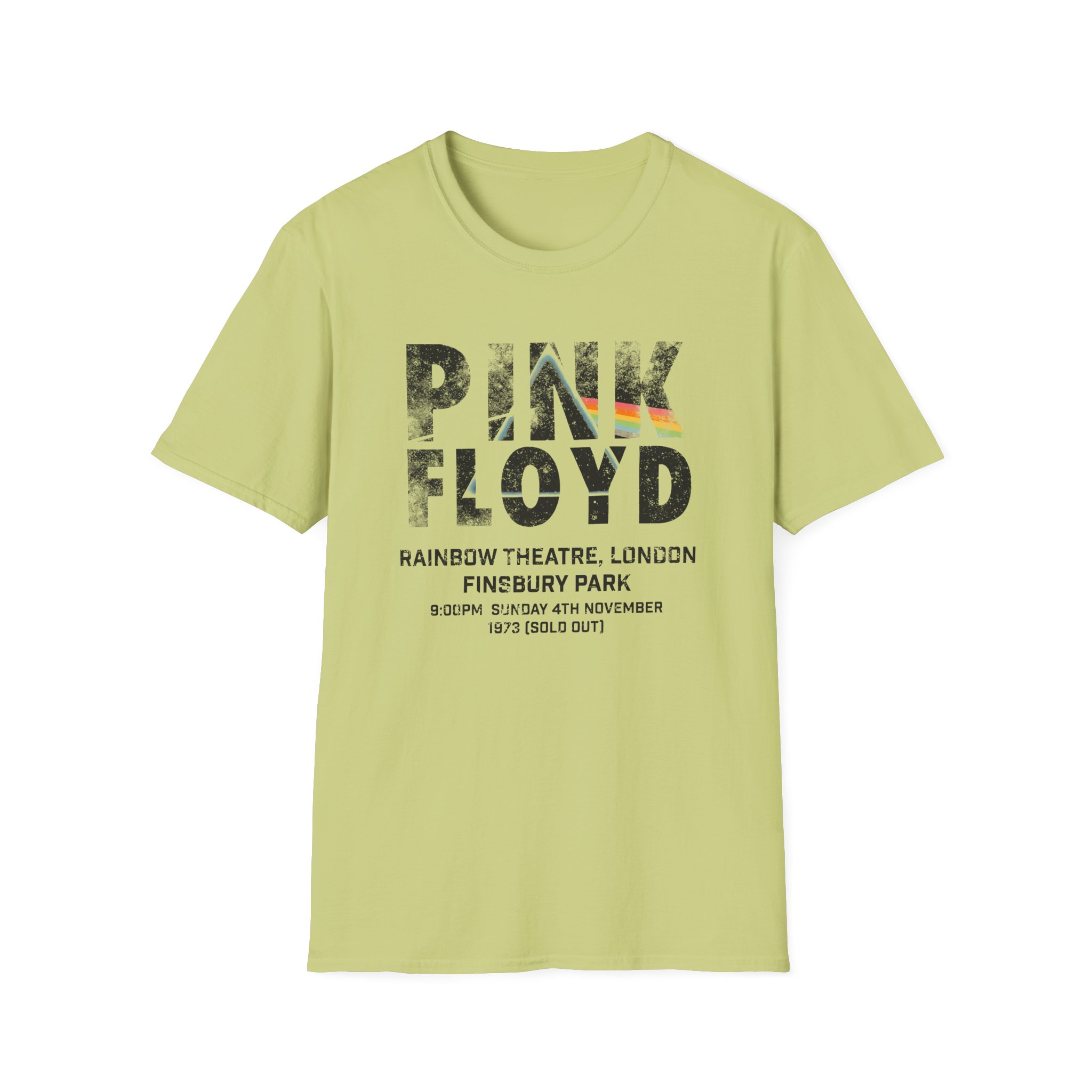 Pink Floyd Rainbow Unisex Softstyle T-shirt - Image 11
