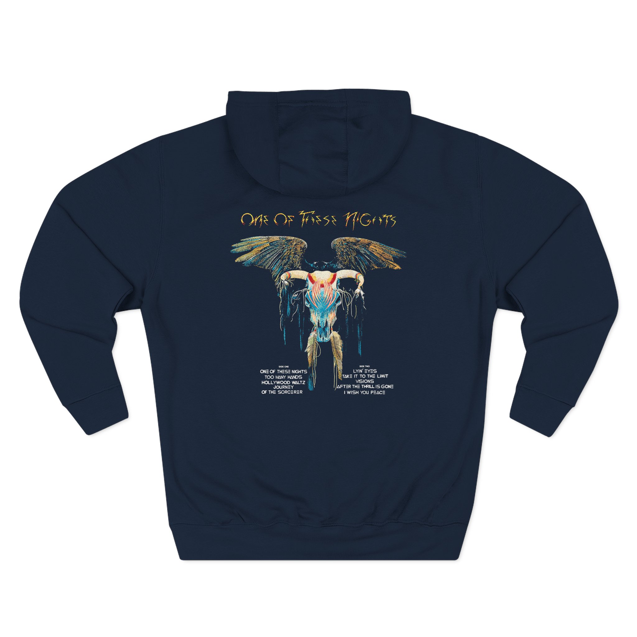 The Eagles One of These Nights Three-Panel Fleece Hoodie - Image 4