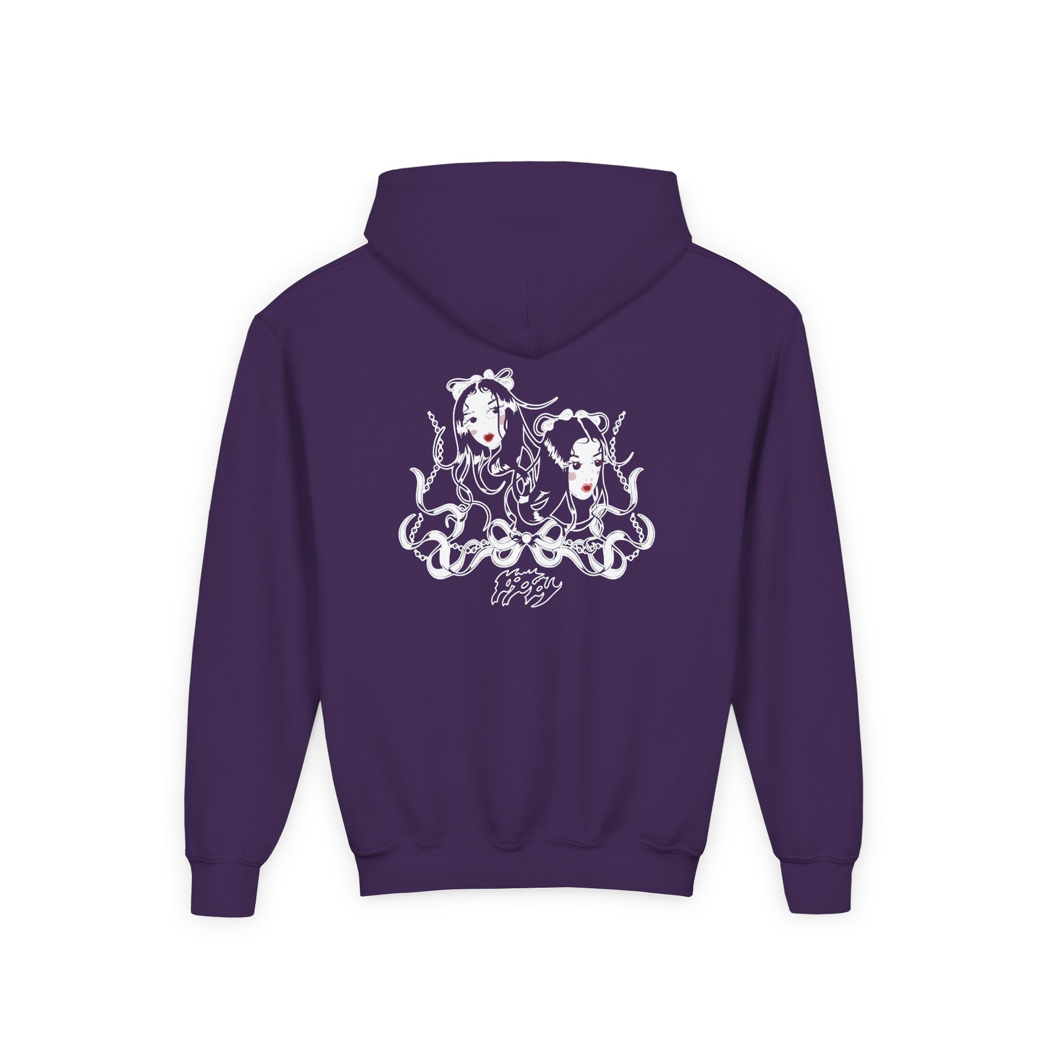 Poppy They're All Around Us Youth Heavy Blend Hooded Sweatshirt - Image 10