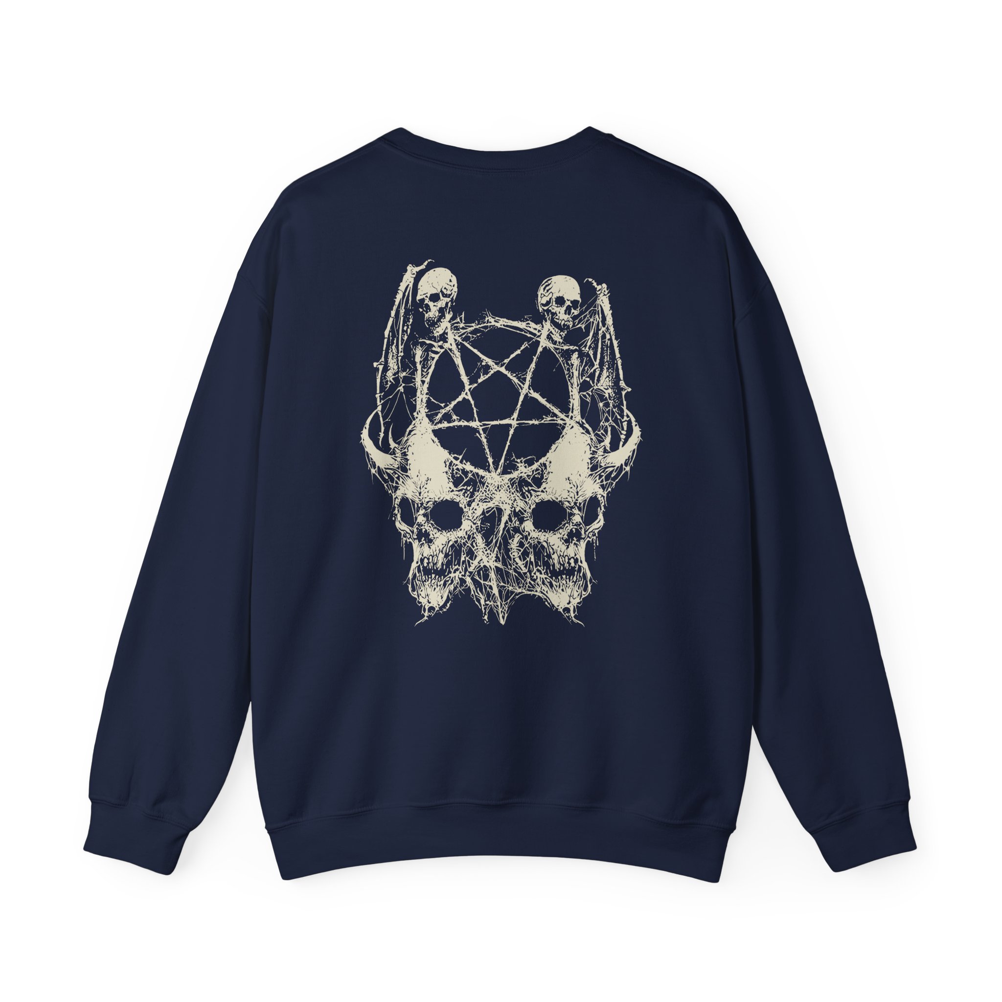 Paleface Swiss Skull Unisex Heavy Blend™ Crewneck Sweatshirt - Image 12