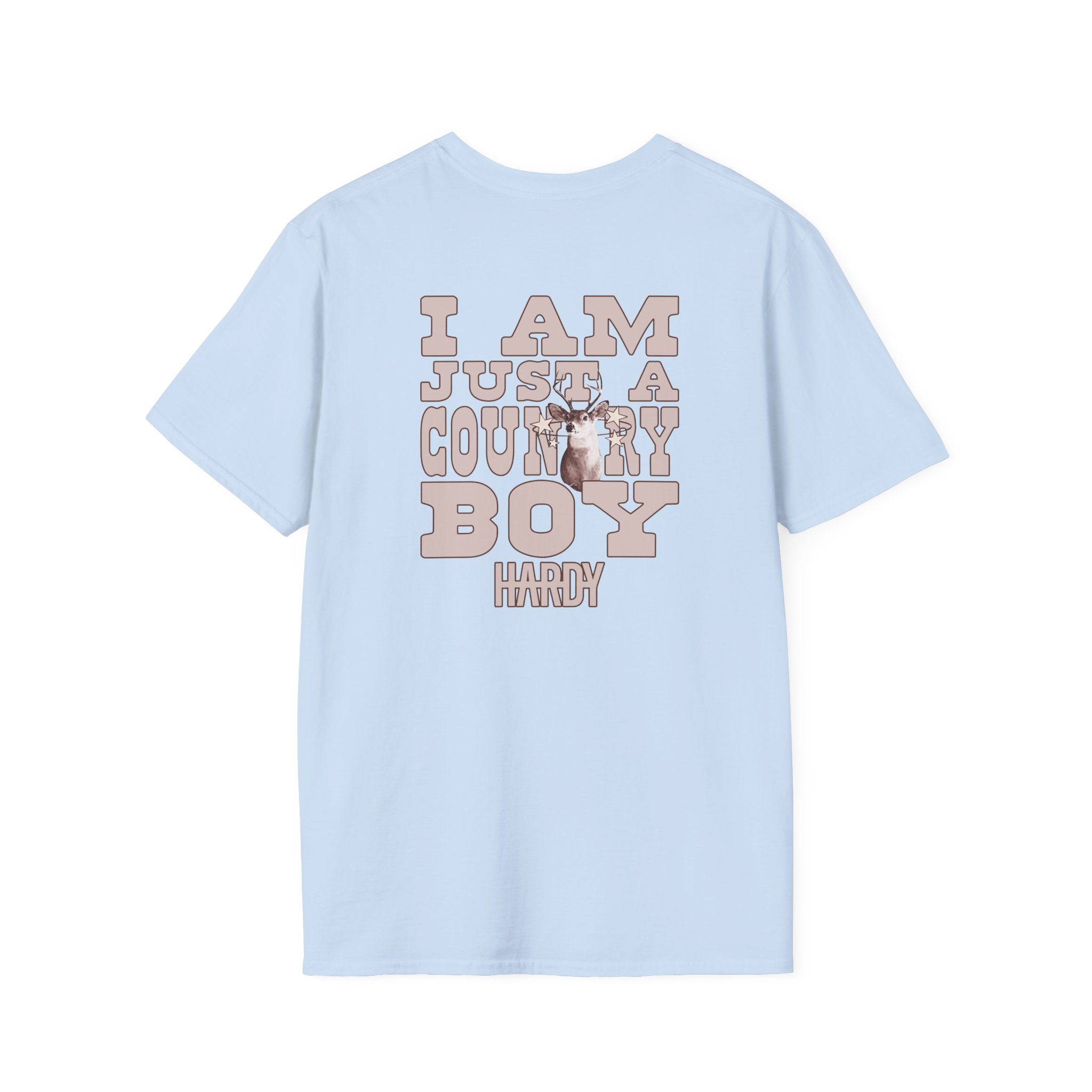 Hd I Am Just a Country Boy Crewneck Unisex Softstyle T-Shirt - Image 16
