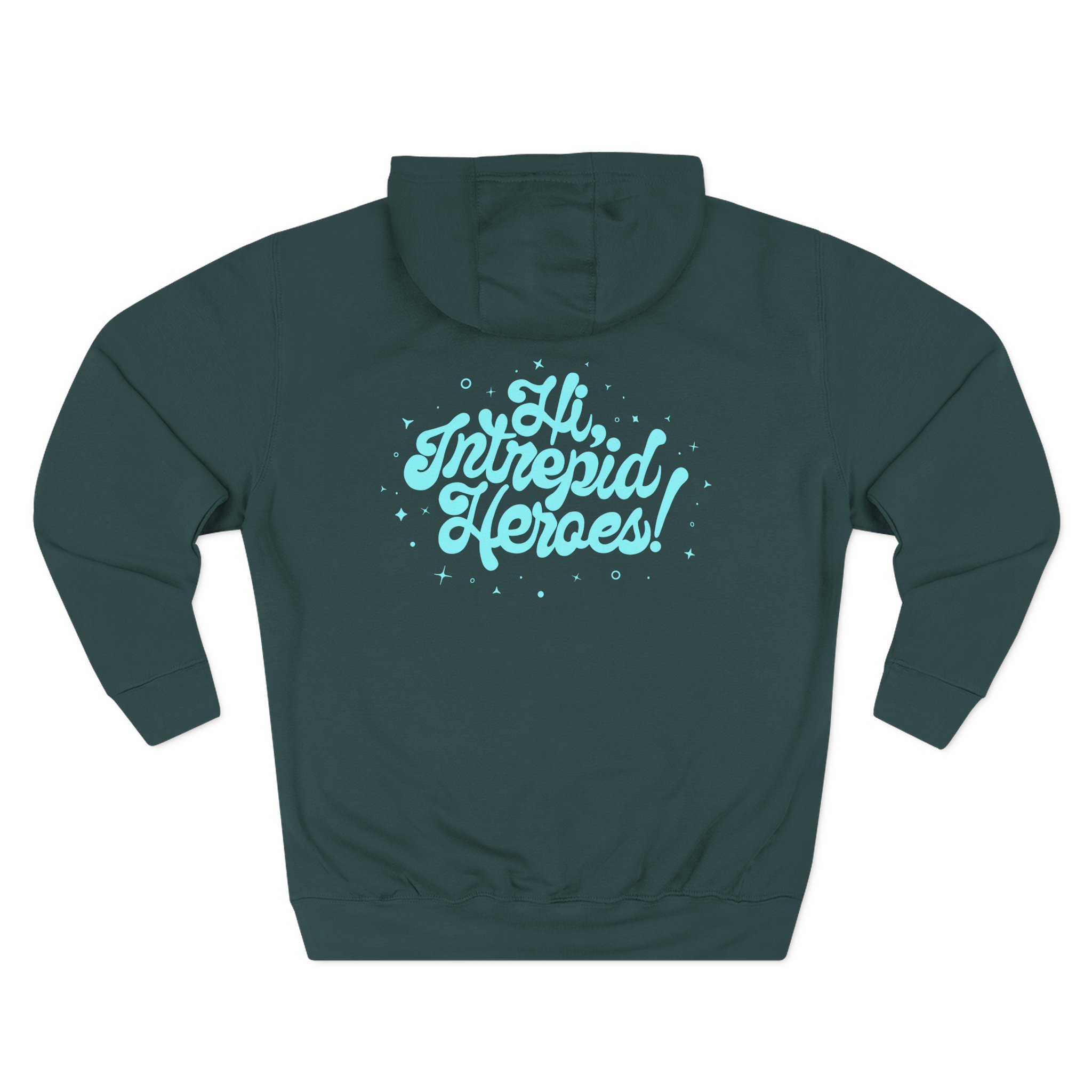 Dropout Dimension 20 Logo Three-Panel Fleece Hoodie - Image 6