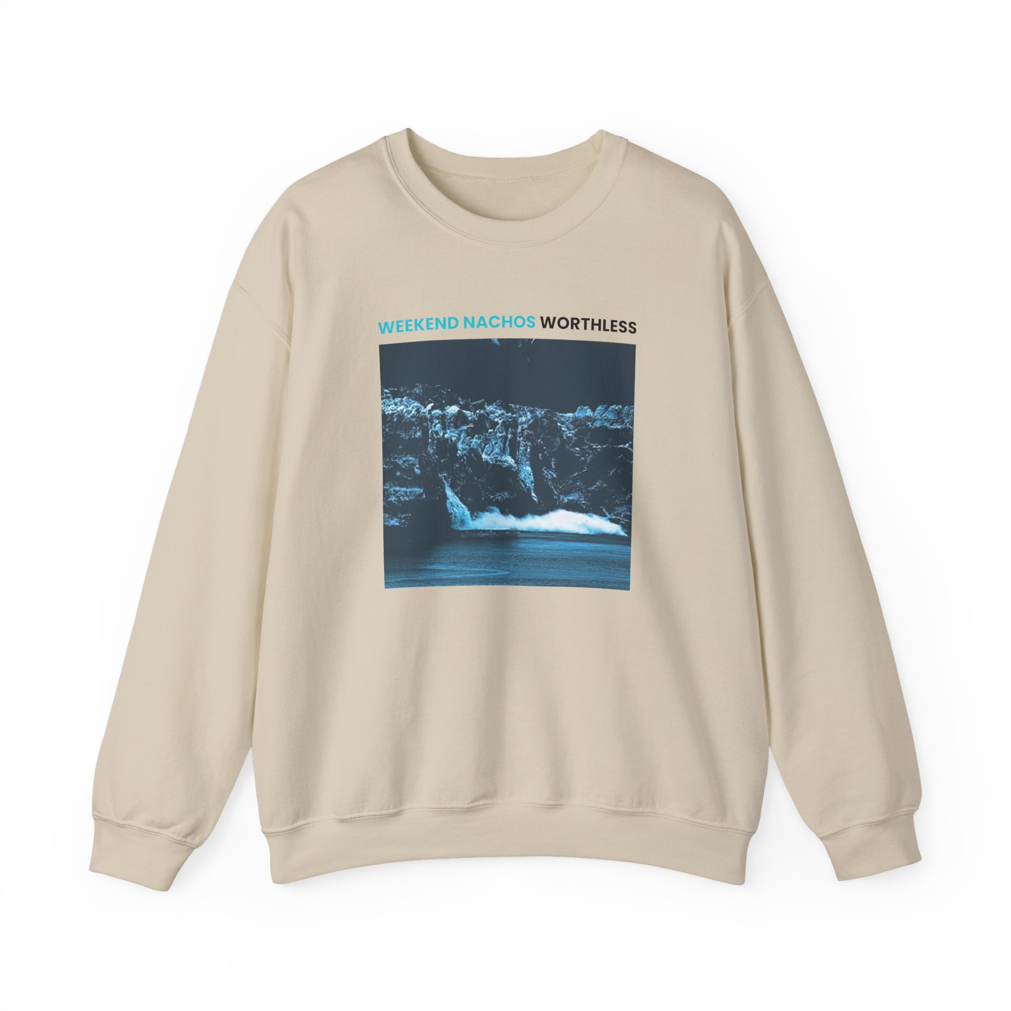 Weekend Nachos Worthless Unisex Heavy Blend™ Crewneck Sweatshirt - Image 7