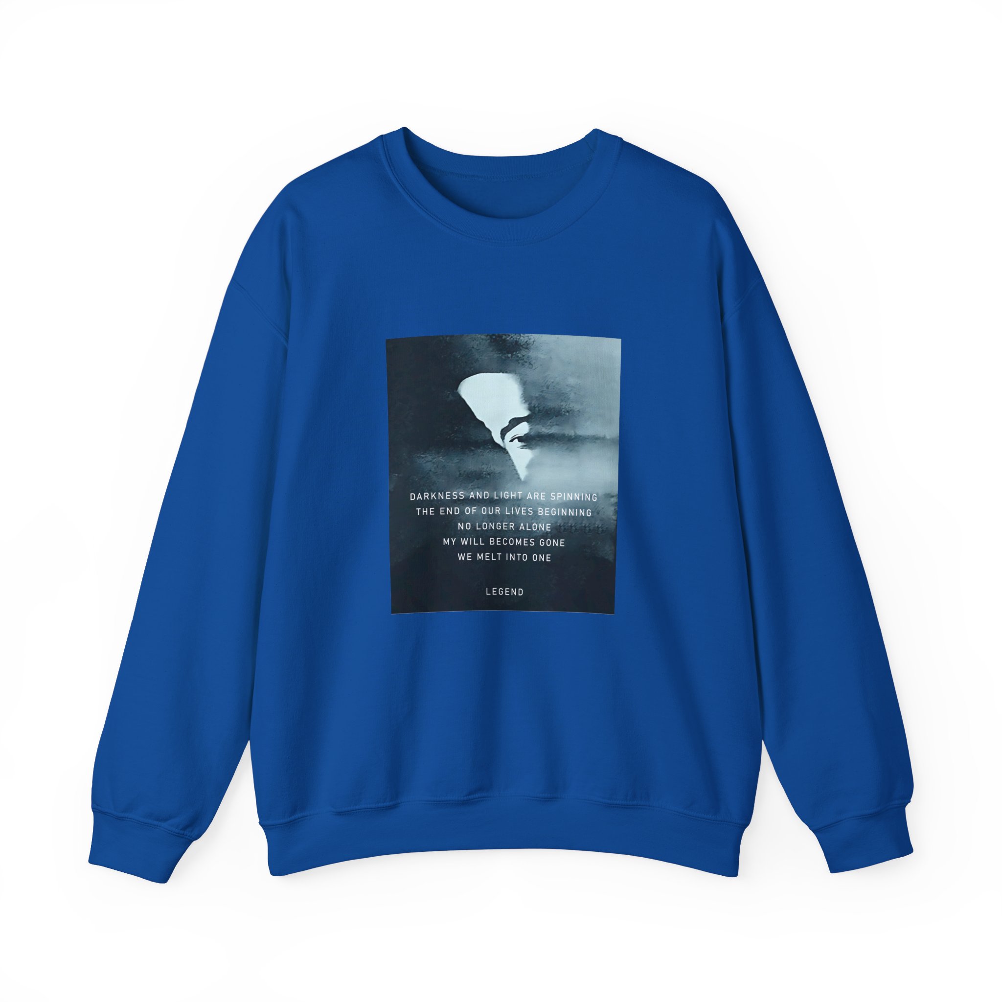John Legend Darkness Lyrics Unisex Heavy Blend™ Crewneck Sweatshirt - Image 19