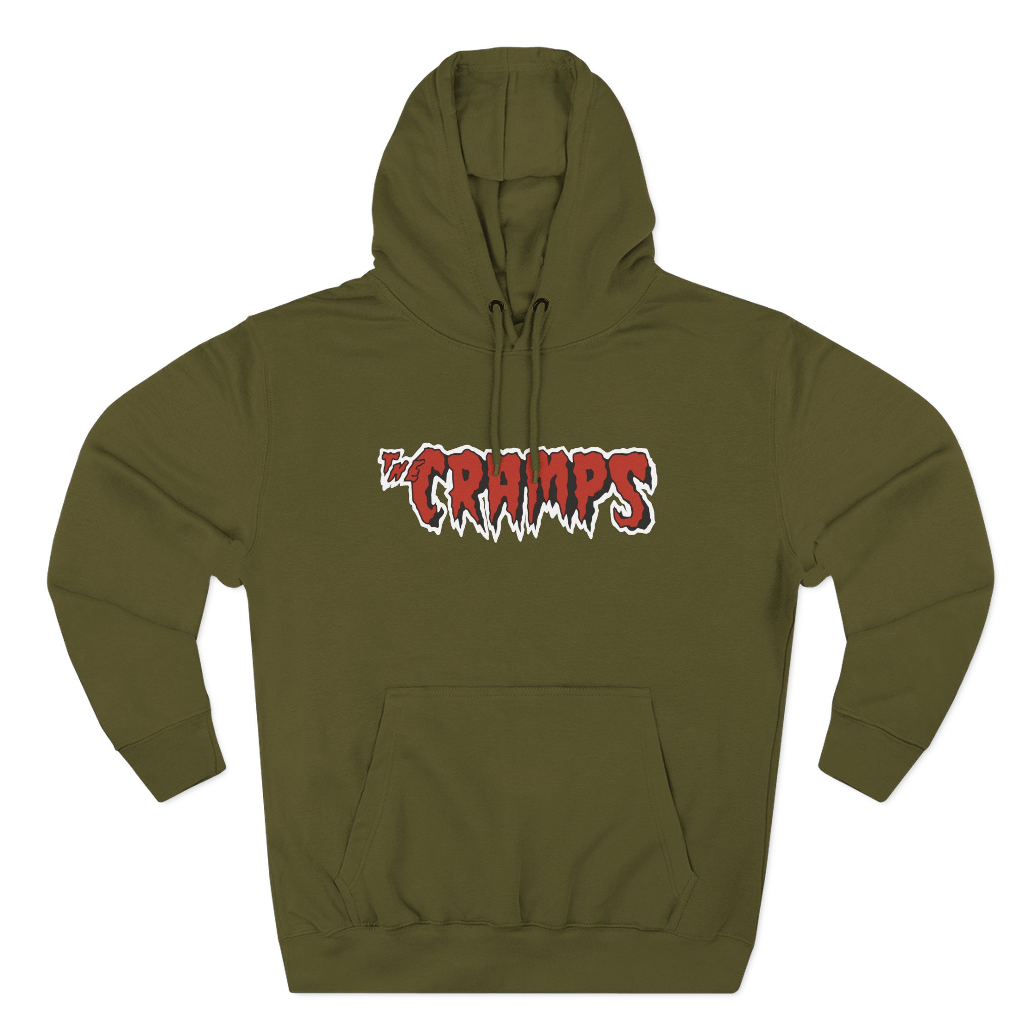 The Cramps Logo Three-Panel Fleece Hoodie - Image 5