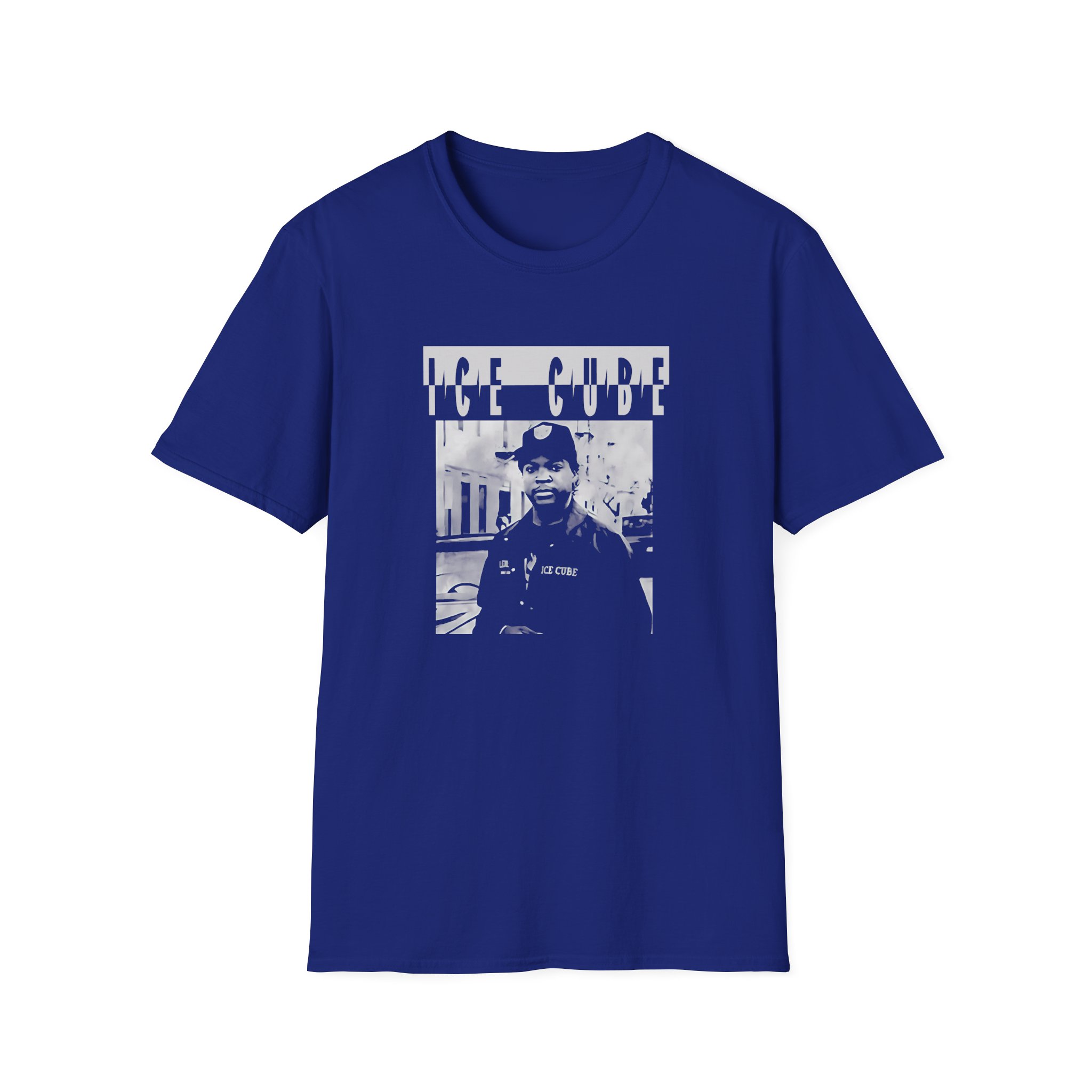 Ice Cube Photo Unisex Softstyle T-Shirt - Image 15