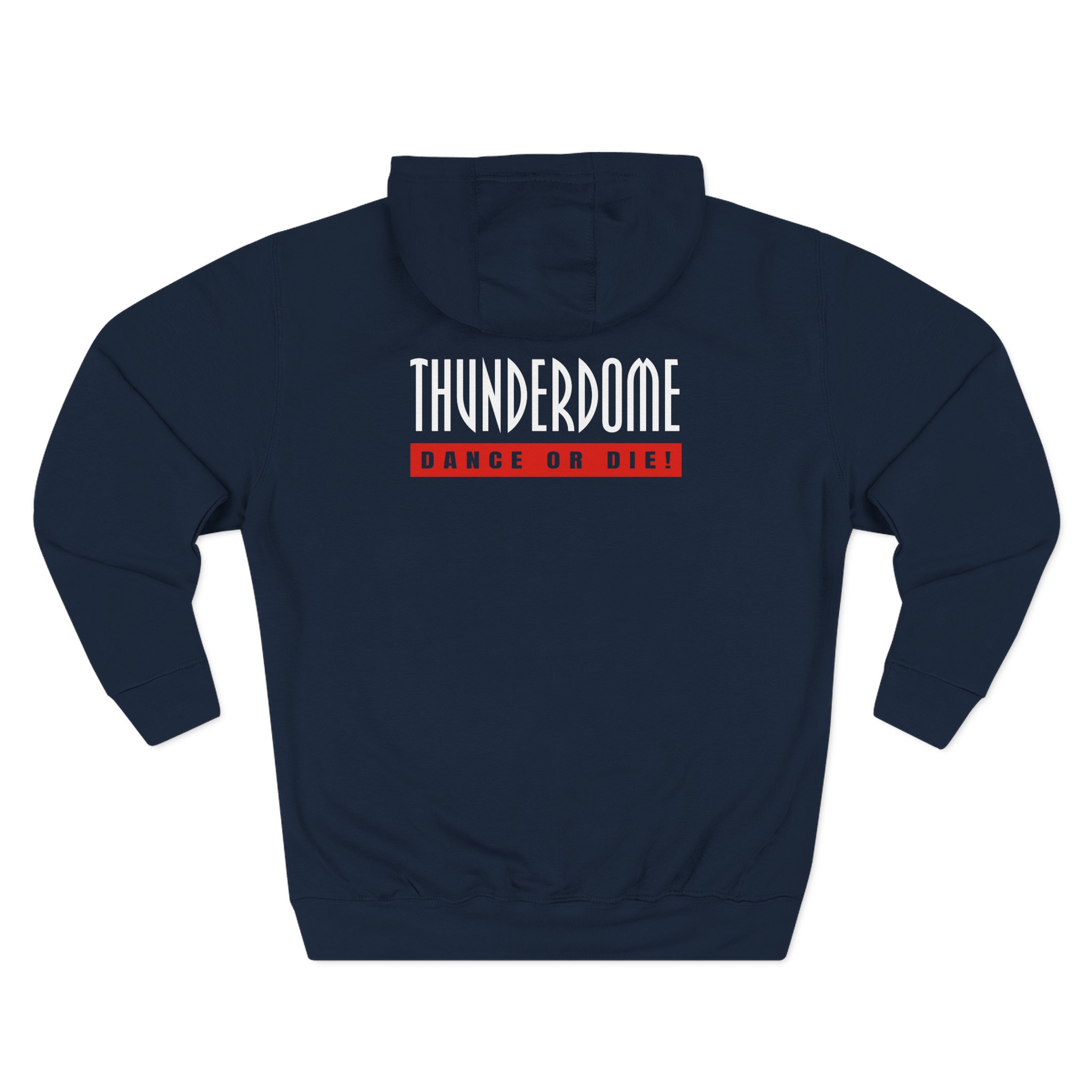 Thunderdome Dance Or Die Three-panel Fleece Hoodie - Image 8
