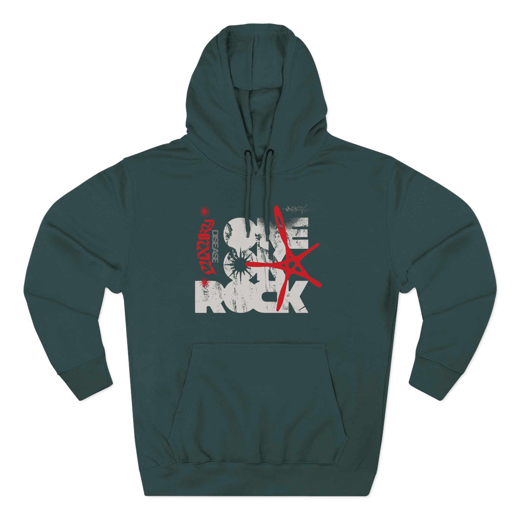 One Ok Rock Ld Album Cover Three-Panel Fleece Hoodie - Image 5