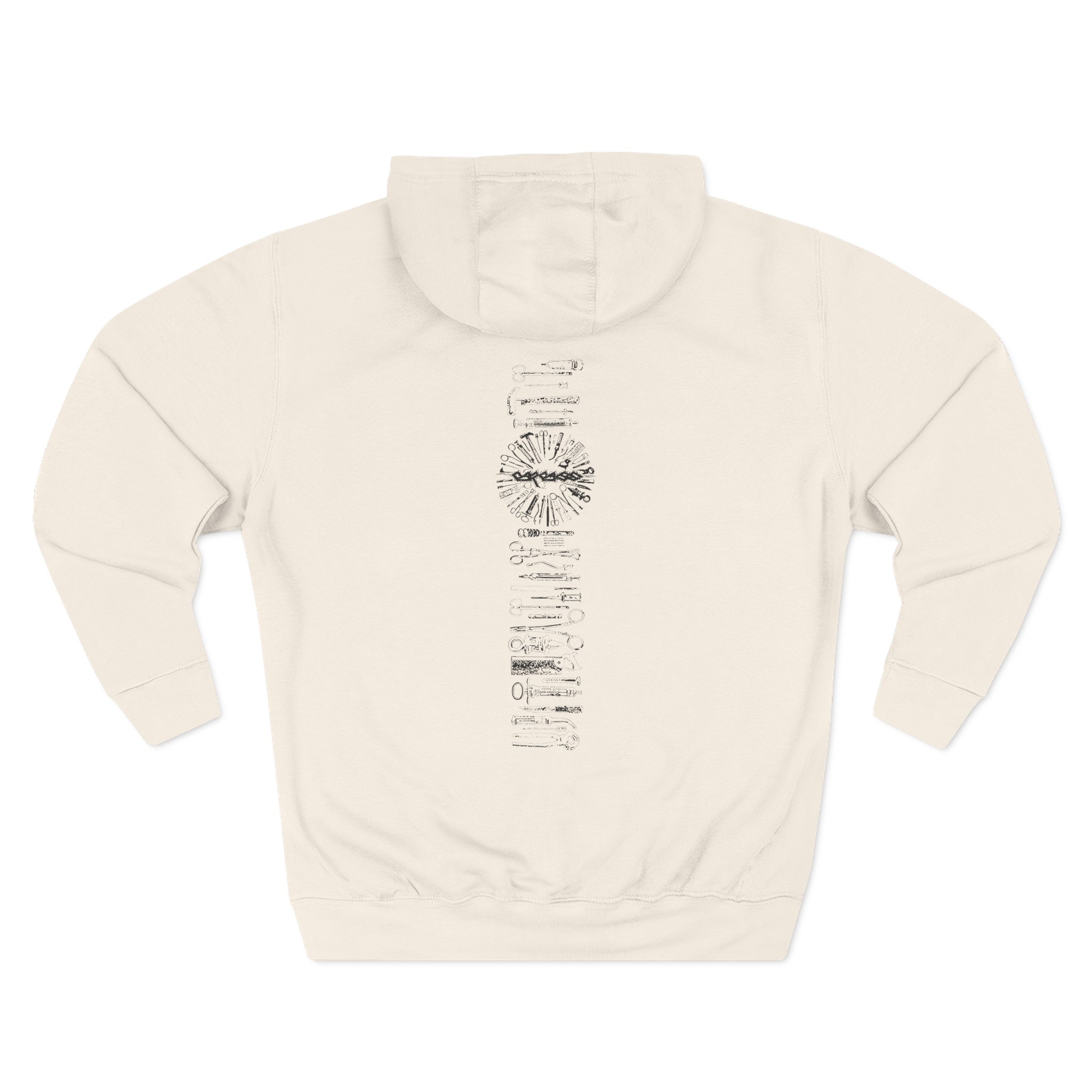 Carcass Three-Panel Fleece Hoodie - Image 6