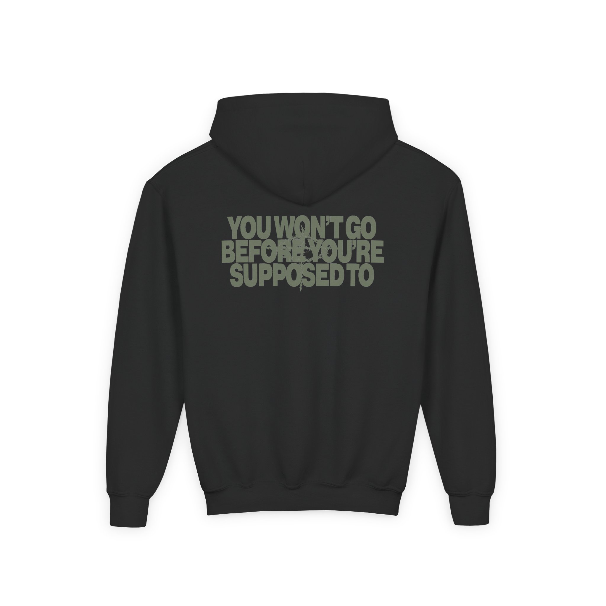 Knocked Loose Youth Heavy Blend Hooded Sweatshirt - Image 2