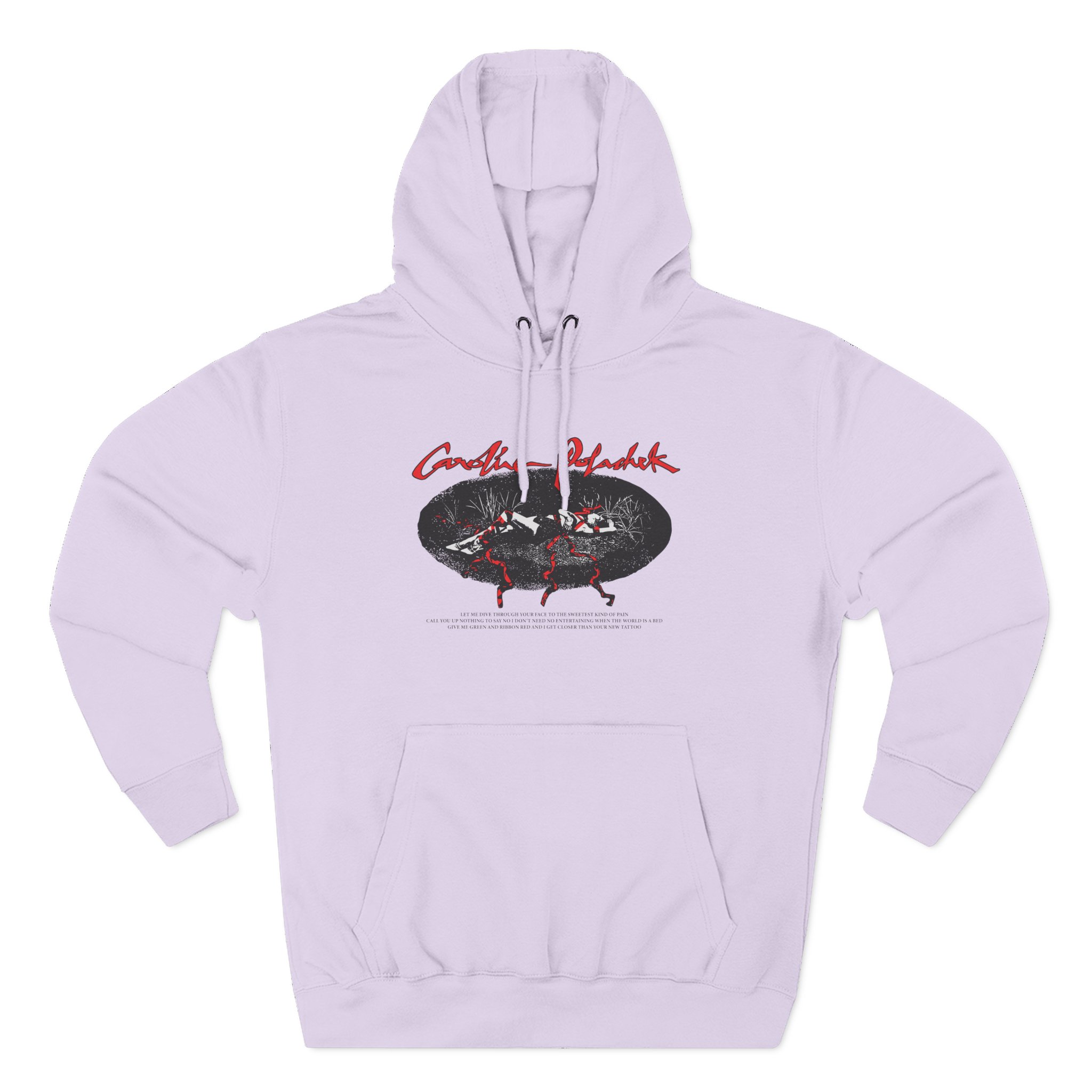 Caroline Polachek Blood & Butter Three-Panel Fleece Hoodie - Image 11