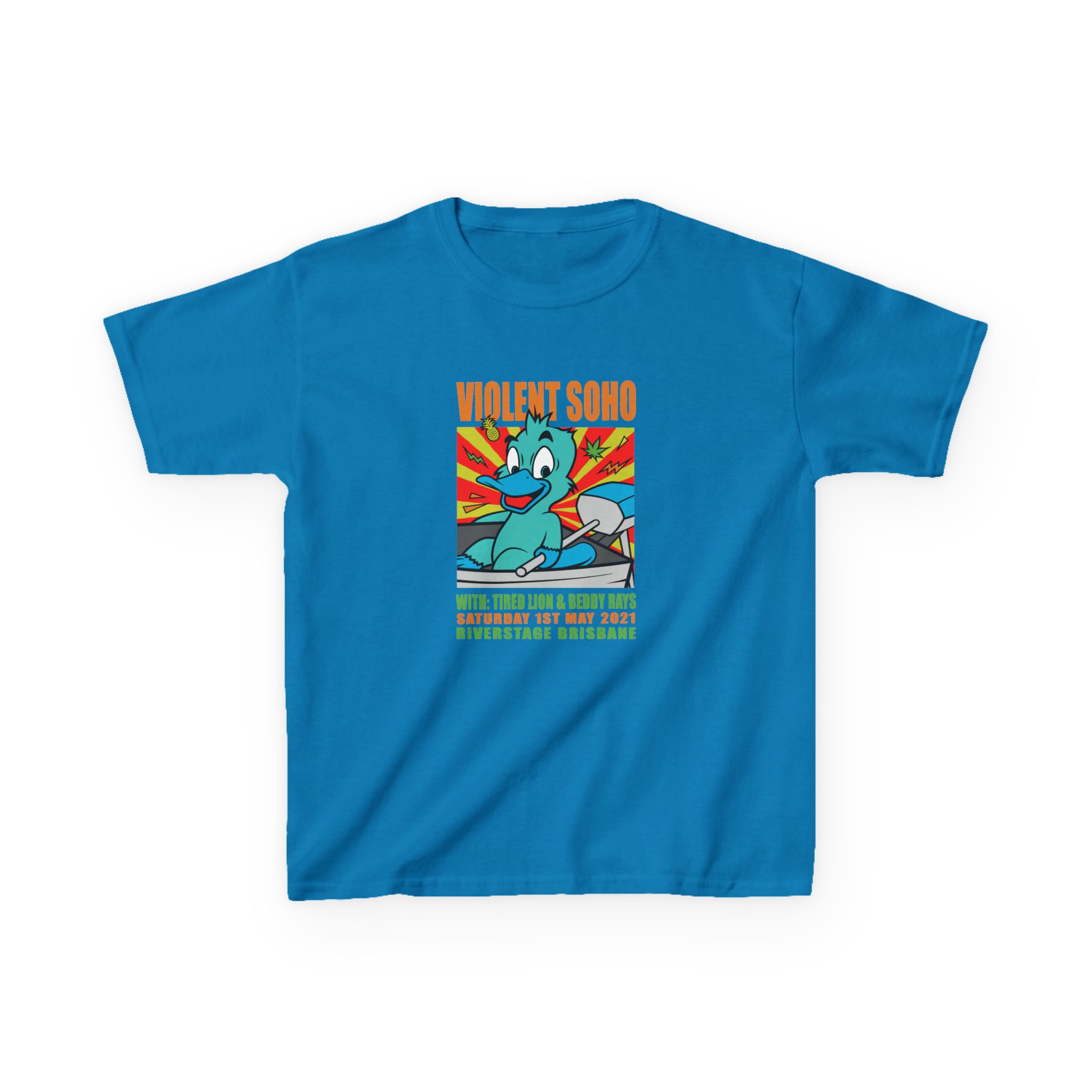 Violent Soho Event Poster Kids Heavy Cotton™ Tee - Image 19