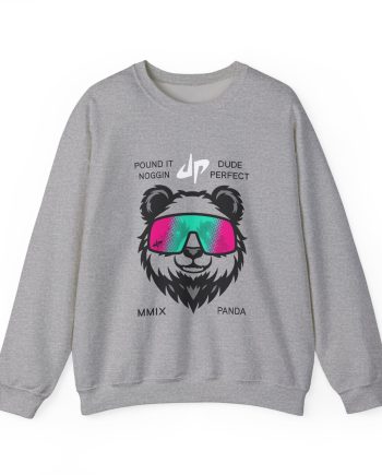 Dude Perfect Drippy Panda Unisex Heavy Blend™ Crewneck Sweatshirt