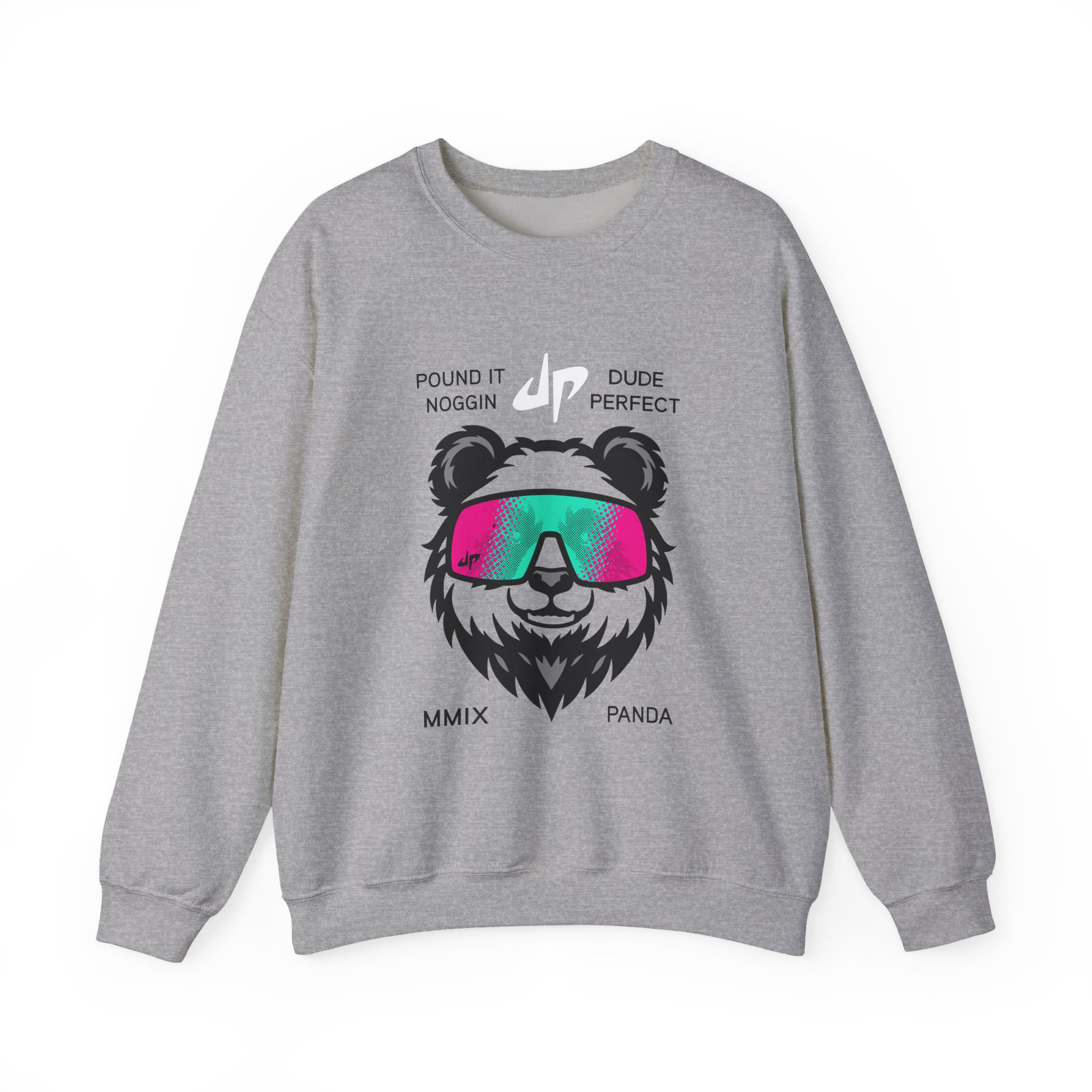 Dude Perfect Drippy Panda Unisex Heavy Blend™ Crewneck Sweatshirt