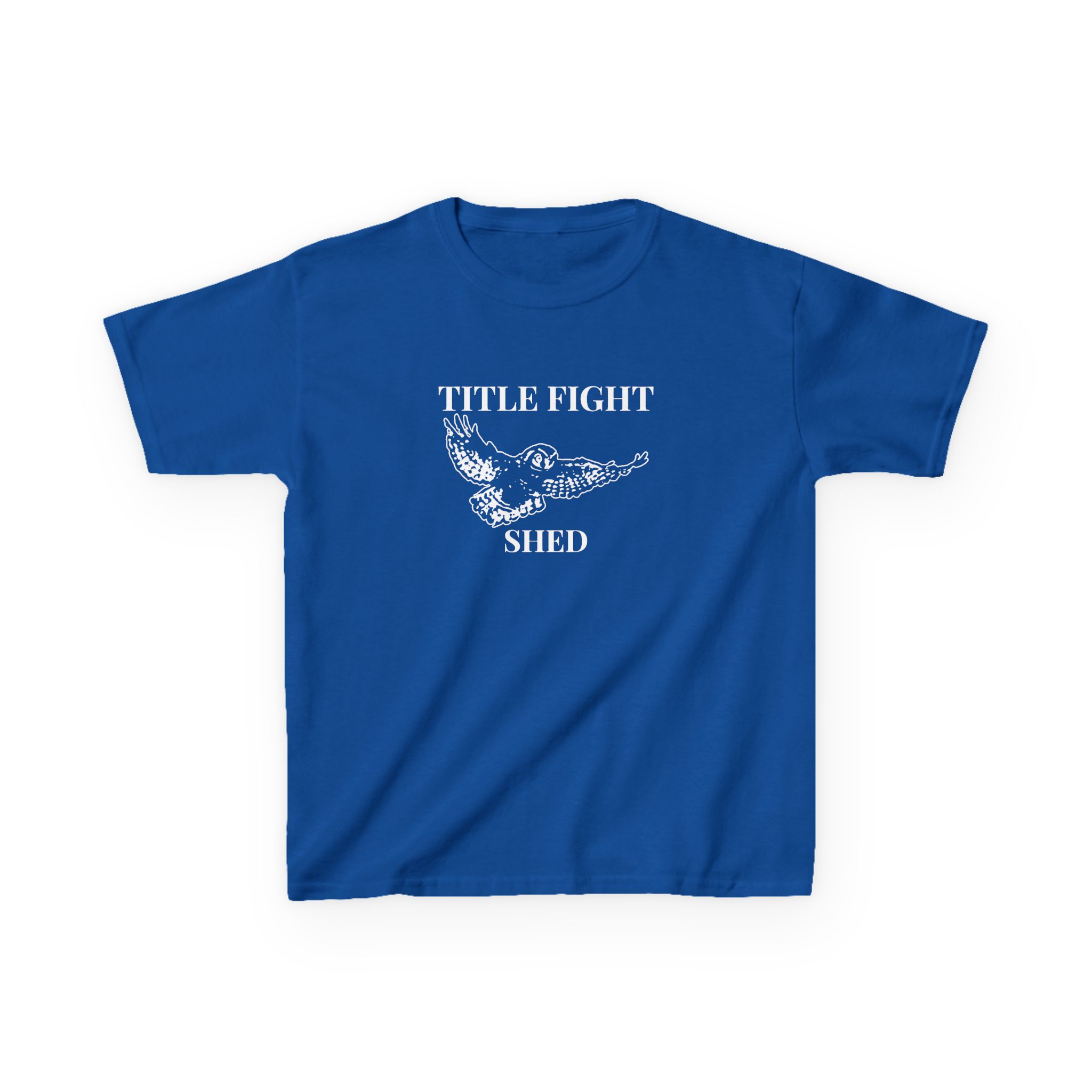 Kids Cold Cuts Title Fight Shed Owl Heavy Cotton™ Tee - Image 11