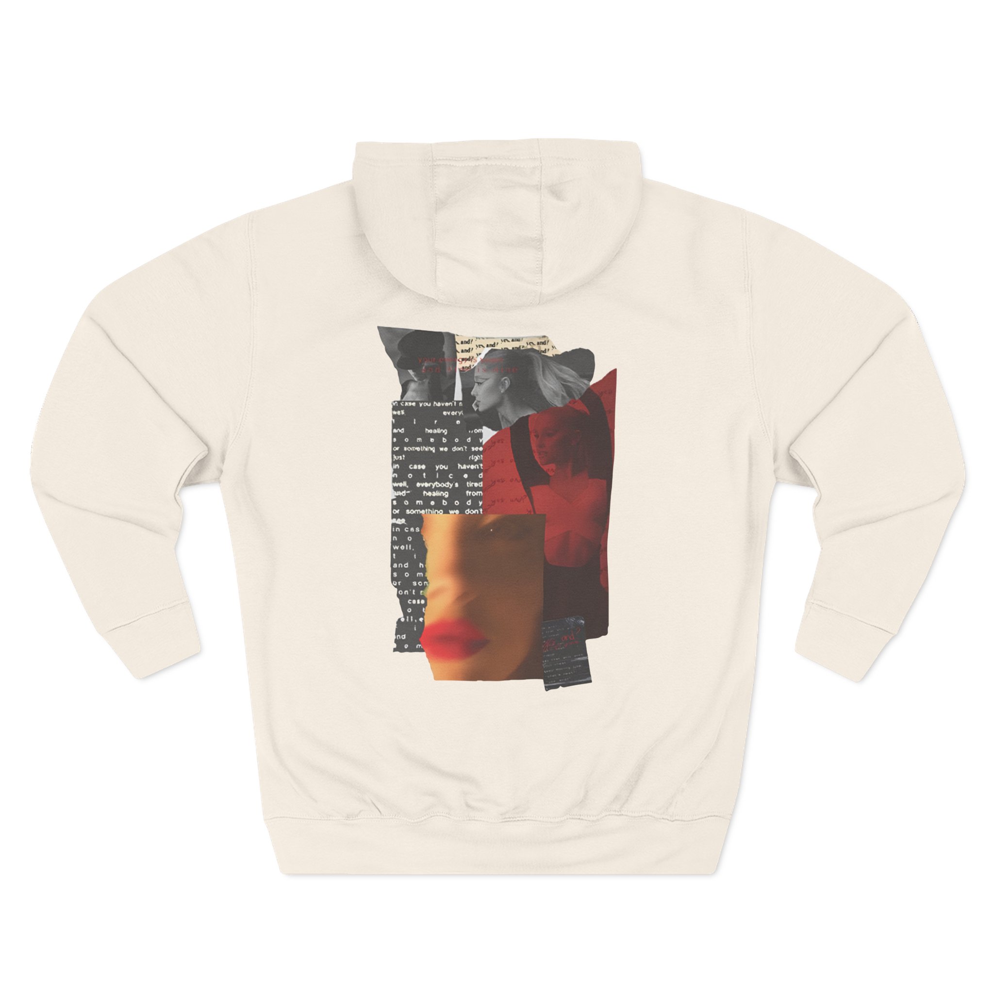 AG Yes, and? Collage Three-Panel Fleece Hoodie - Image 6
