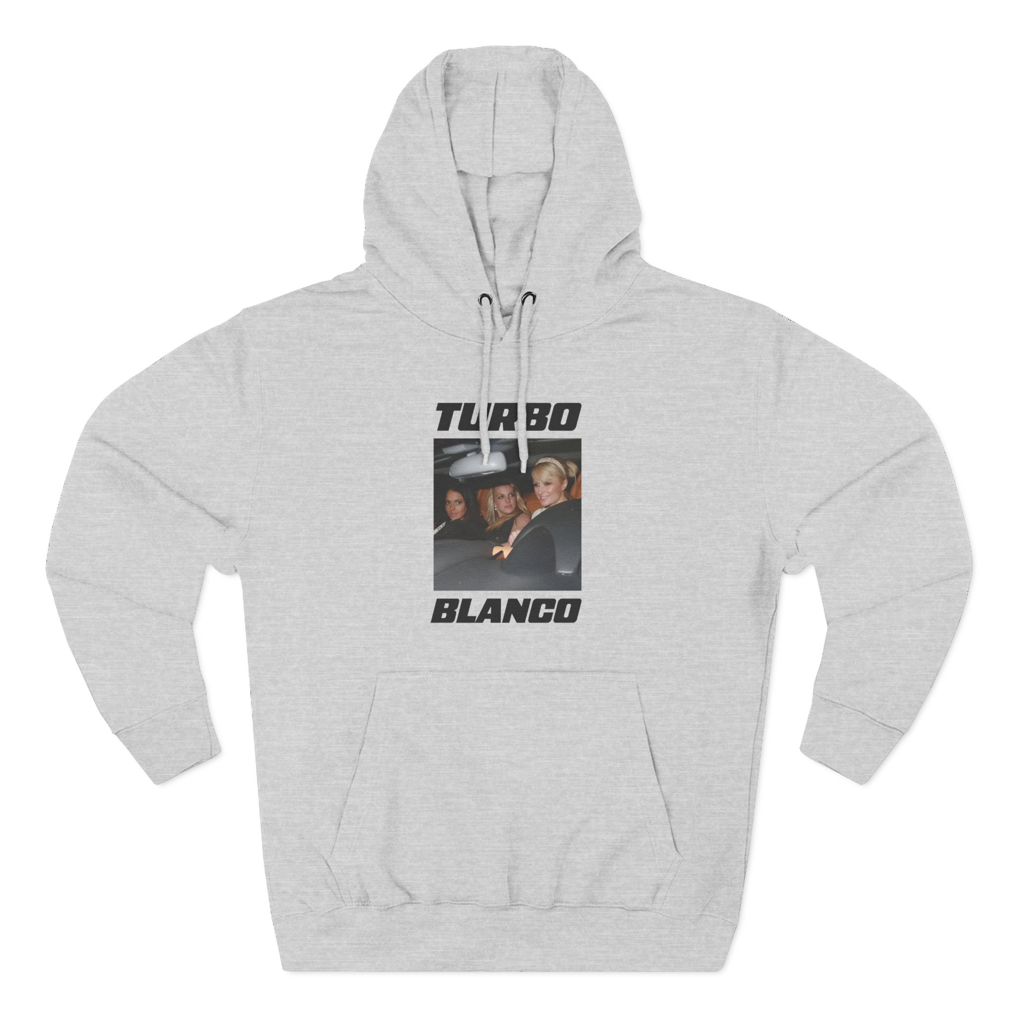 Chris Lorenzo Turbo Blanco Three-Panel Fleece Hoodie - Image 3