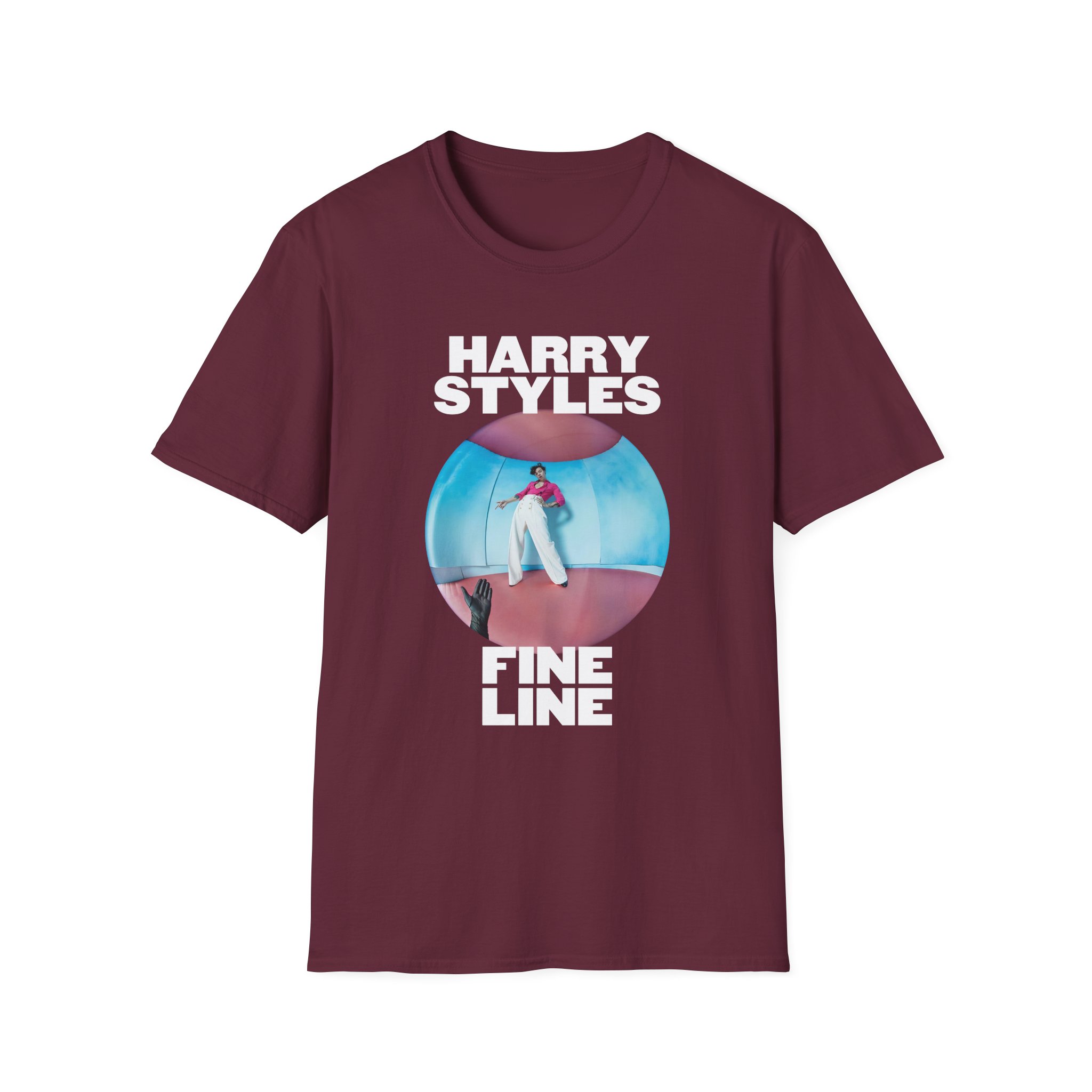 Love on Tour Harry Styles Fine Line Unisex Softstyle T-Shirt - Image 3