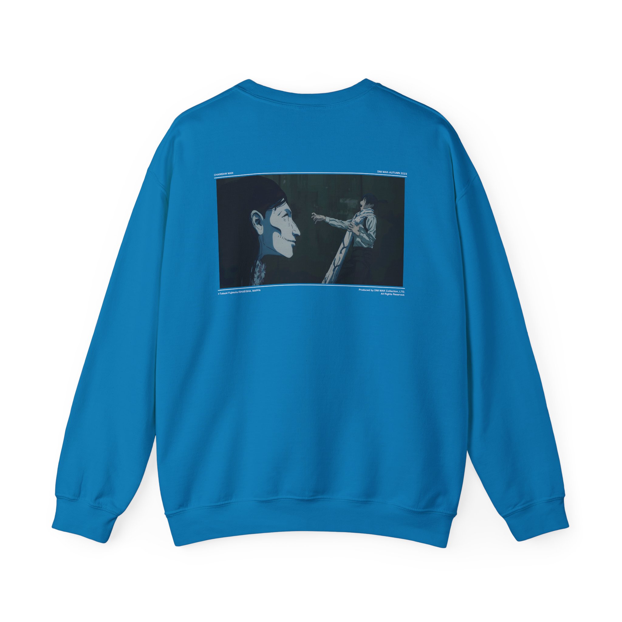 Chainsaw Man X Dim Mak Aki Unisex Heavy Blend™ Crewneck Sweatshirt - Image 10