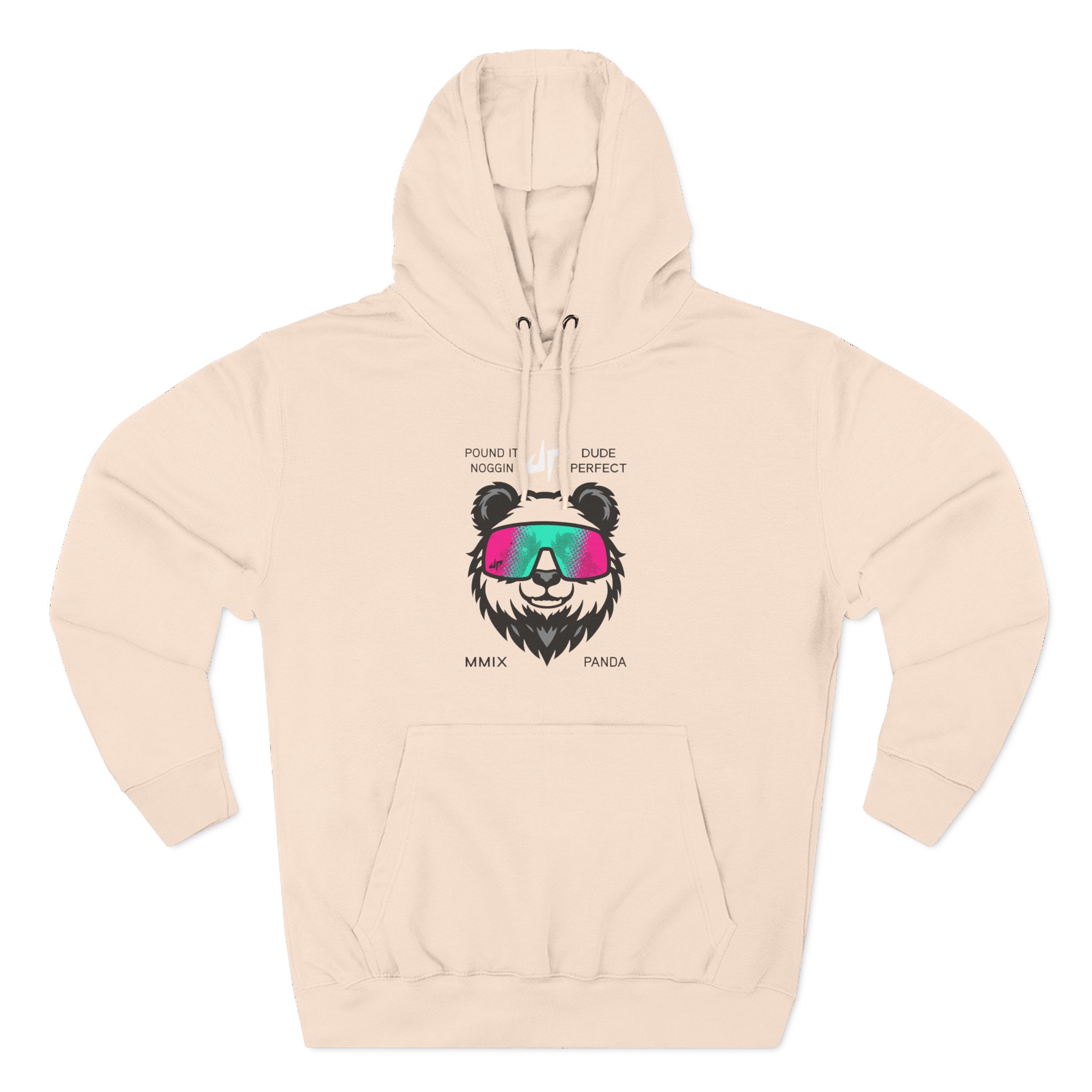 Dude Perfect Drippy Panda Three-Panel Fleece Hoodie - Image 3