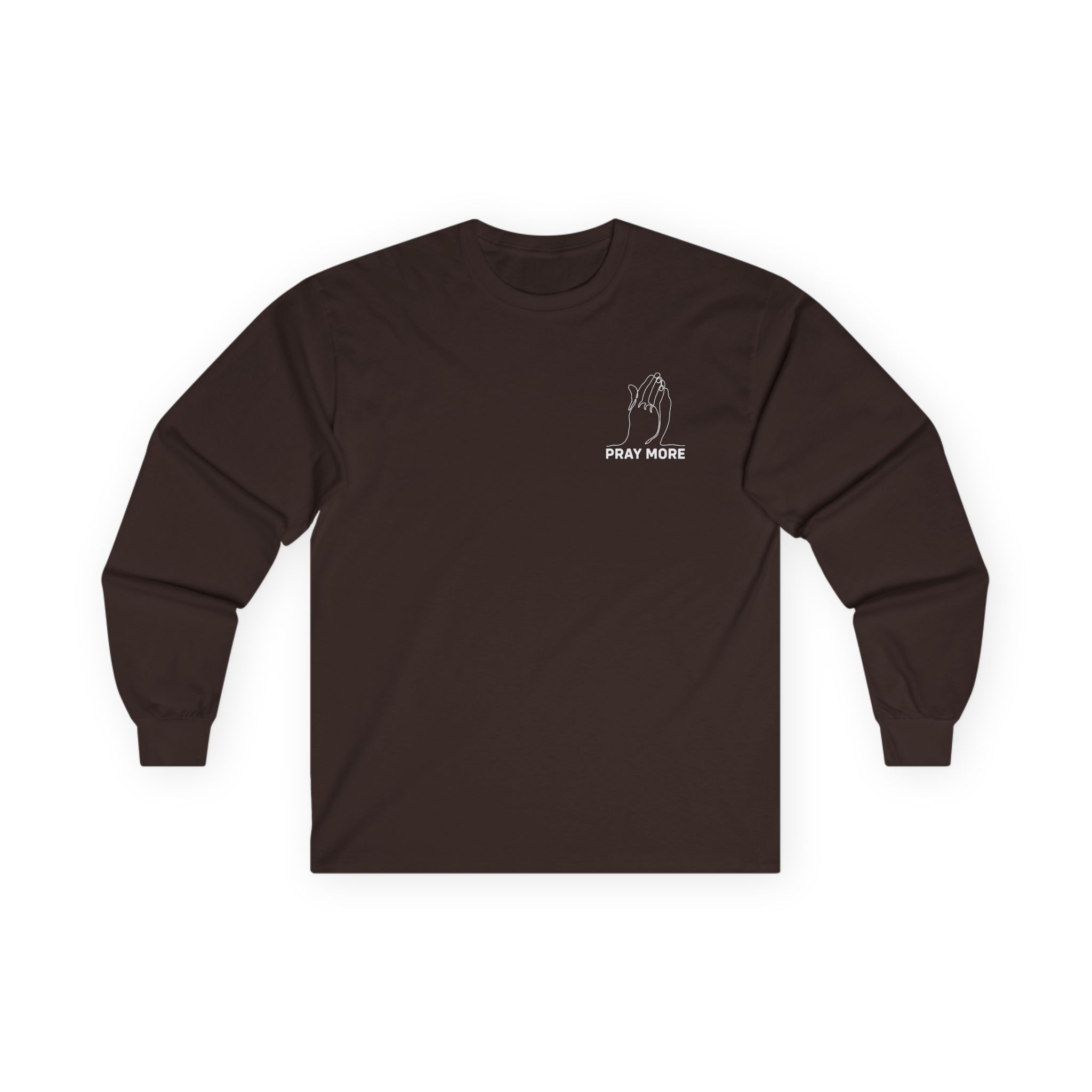 Roman Atwood Pray More Unisex Ultra Cotton Long Sleeve Tee - Image 3
