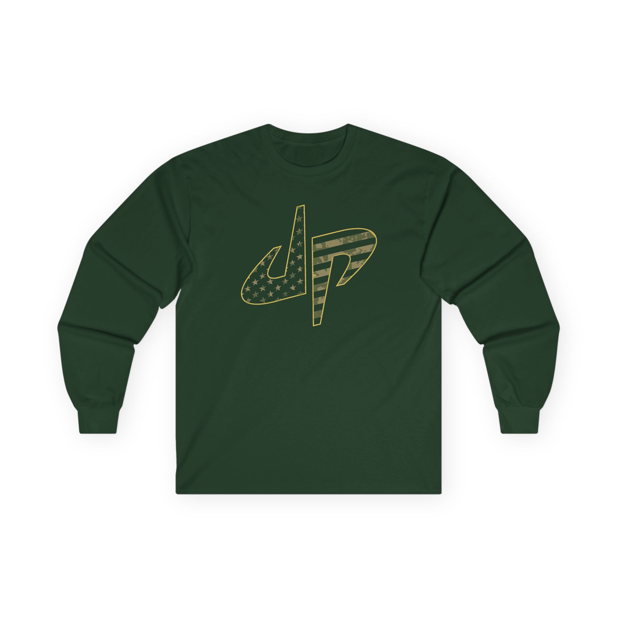Dude Perfect Salute To Service Unisex Ultra Cotton Long Sleeve Tee - Image 7