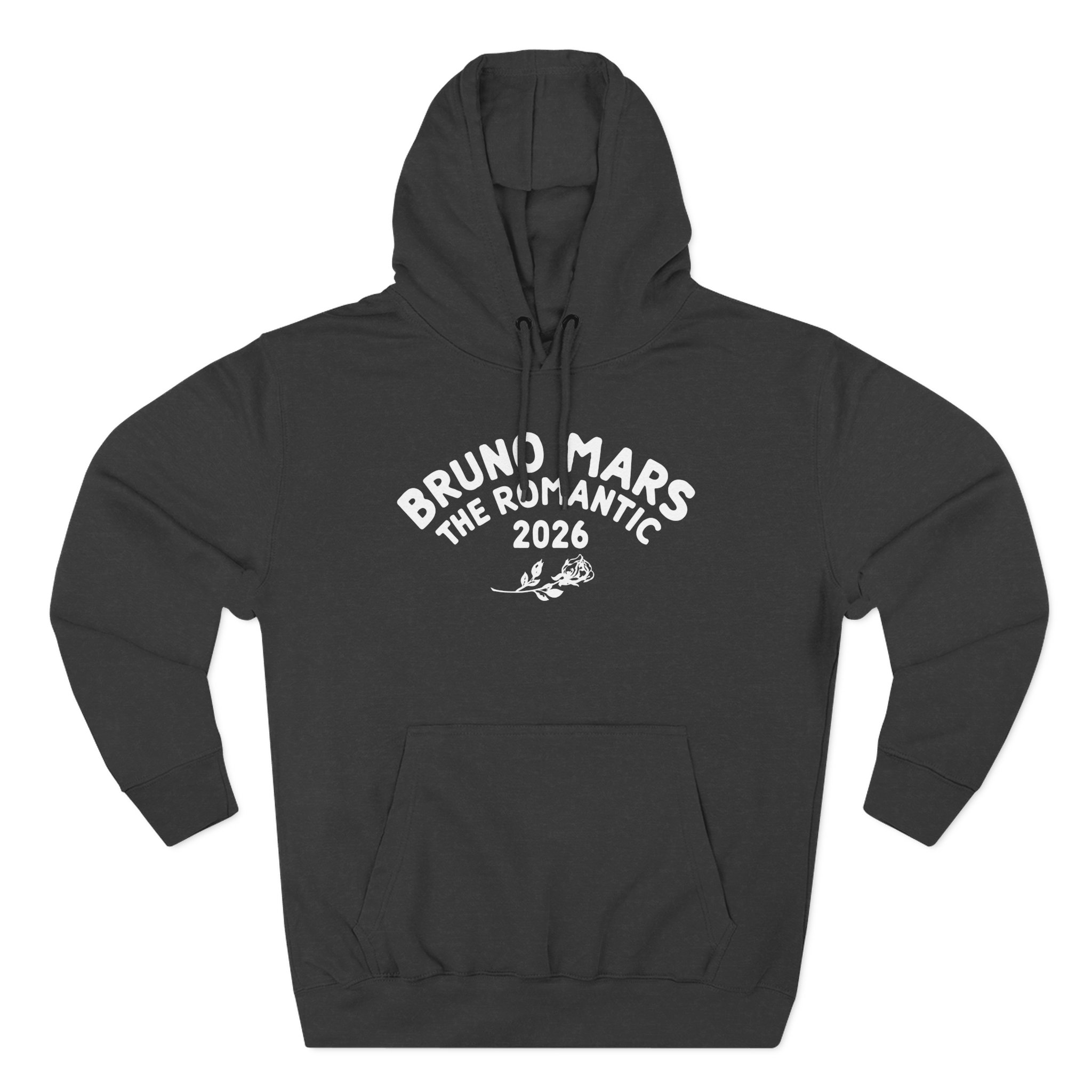 Bruno Mars the Romantic Tour Three-Panel Fleece Hoodie - Image 5