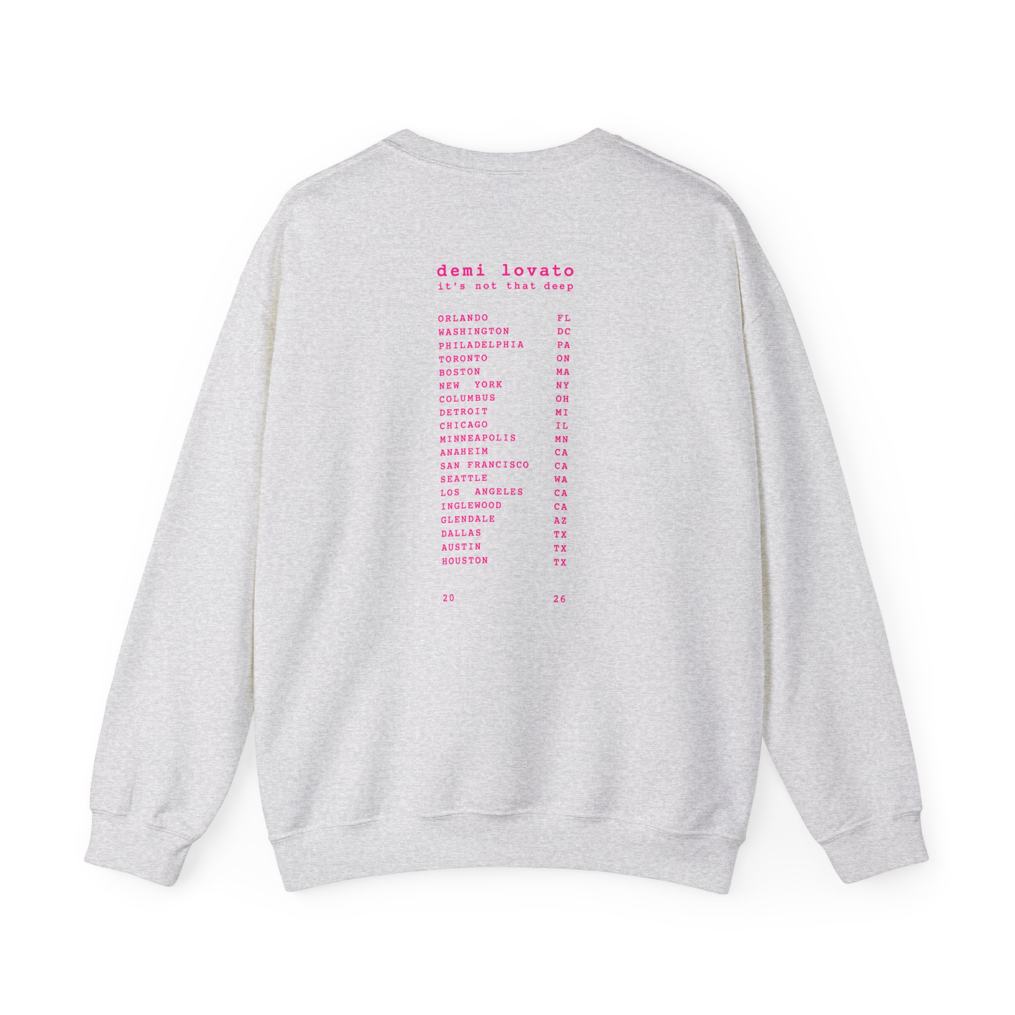 D L Unisex Heavy Blend™ Crewneck Sweatshirt - Image 4