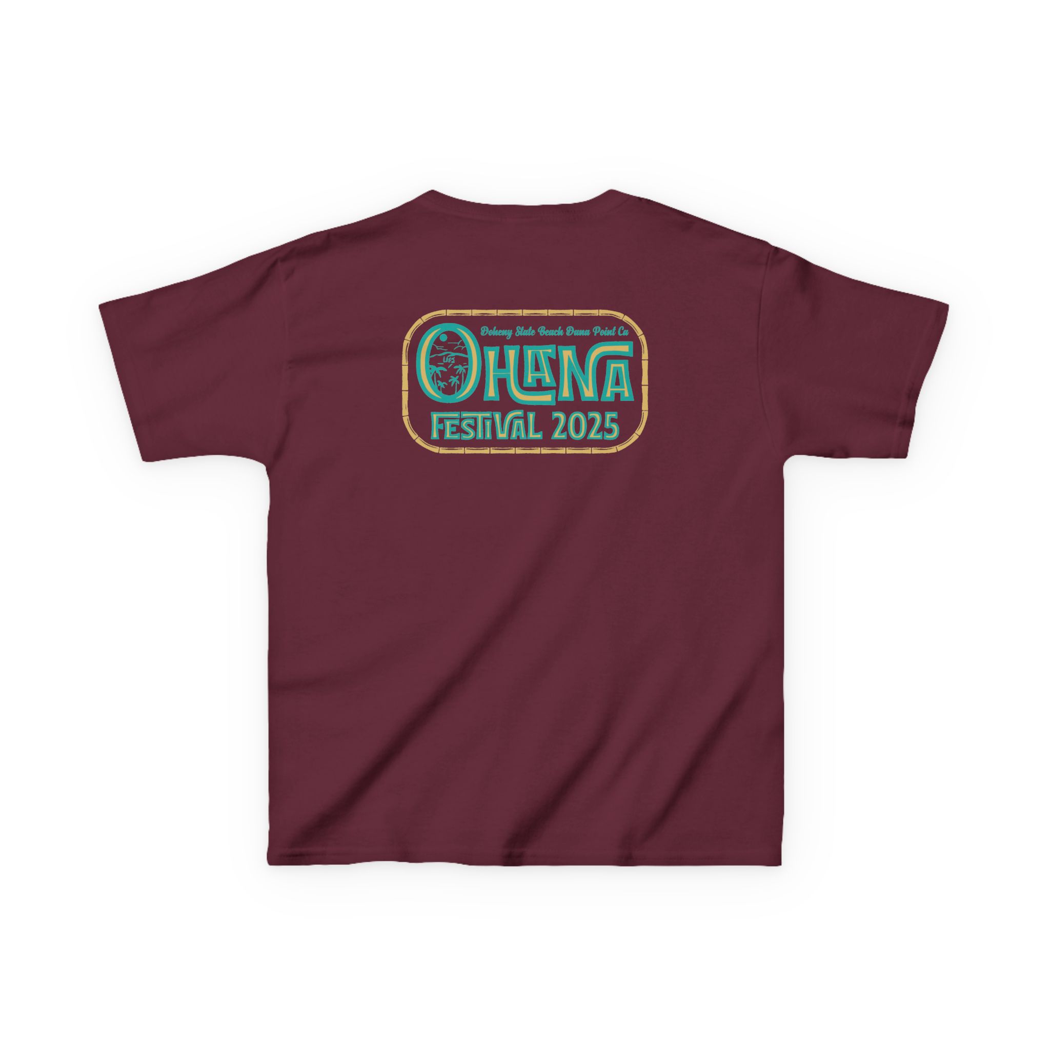 Eddie Vedder Ohana Festival Kids Heavy Cotton™ Tee - Image 4