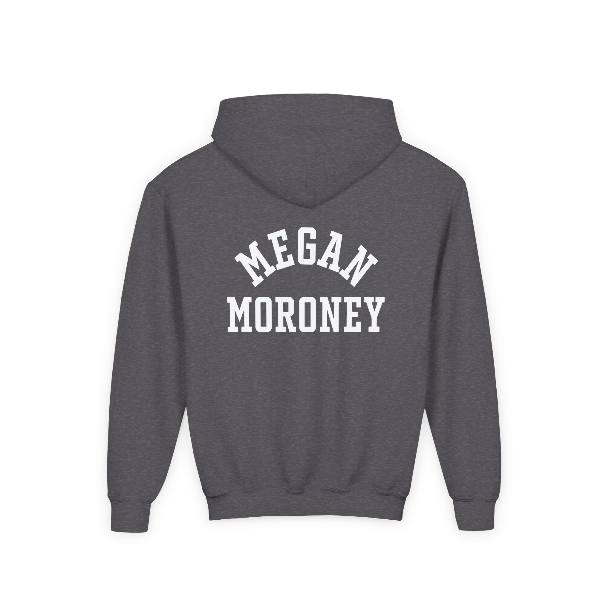 Megan Moroney Am I Okay? Youth Heavy Blend Hooded Sweatshirt - Image 8